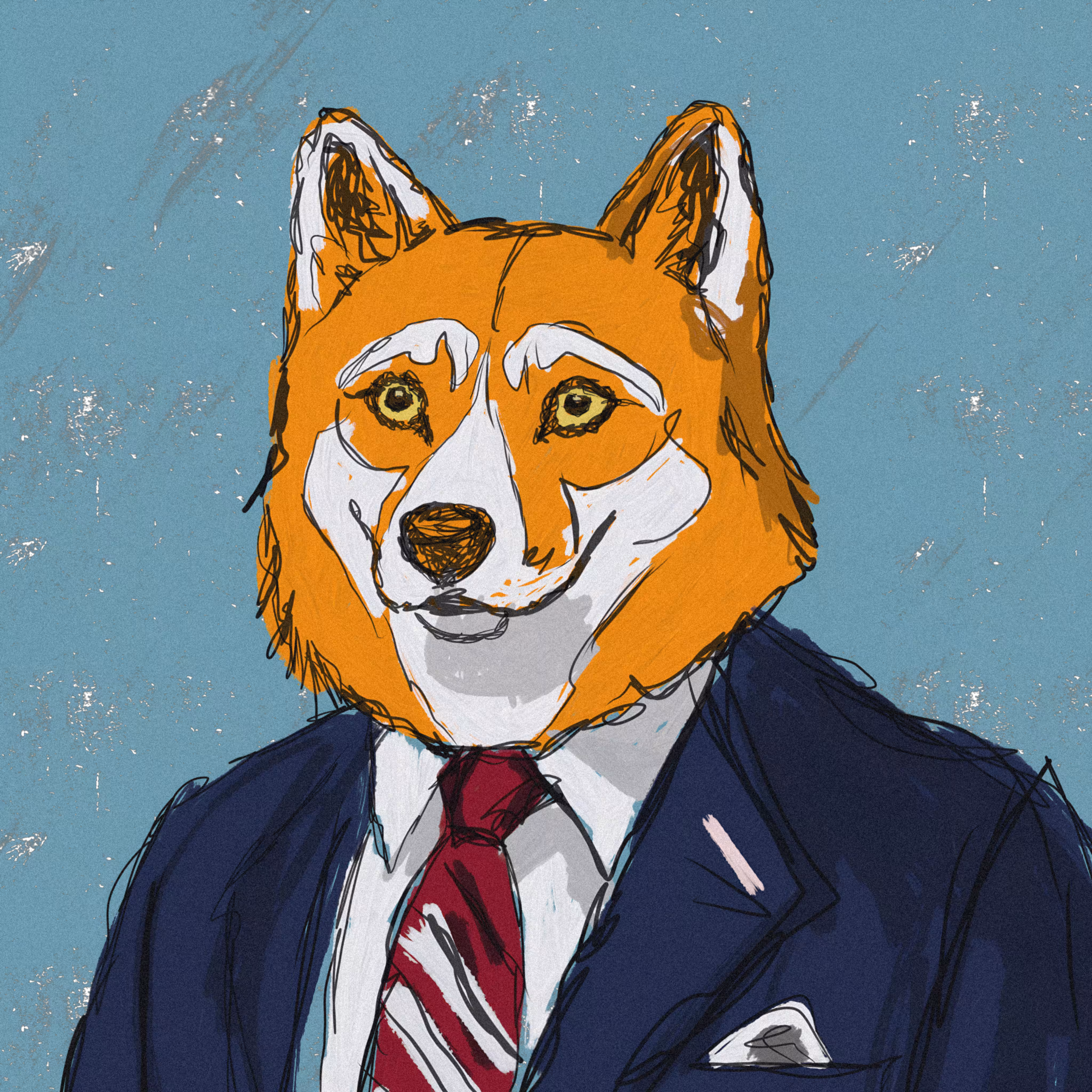 Random 1:1 Artwork : President DOGE 