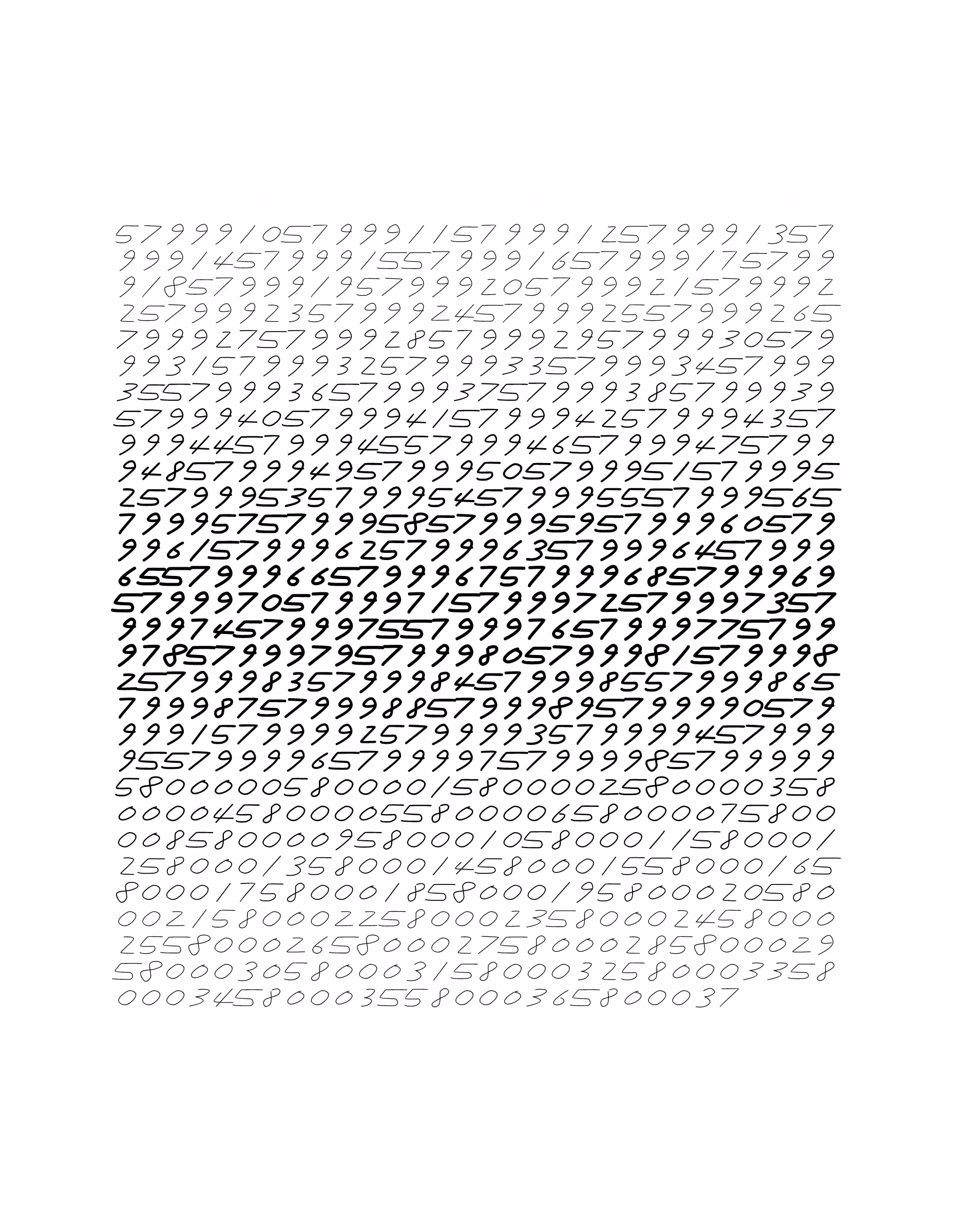 Endless (5,607,250 to Infinity) #637