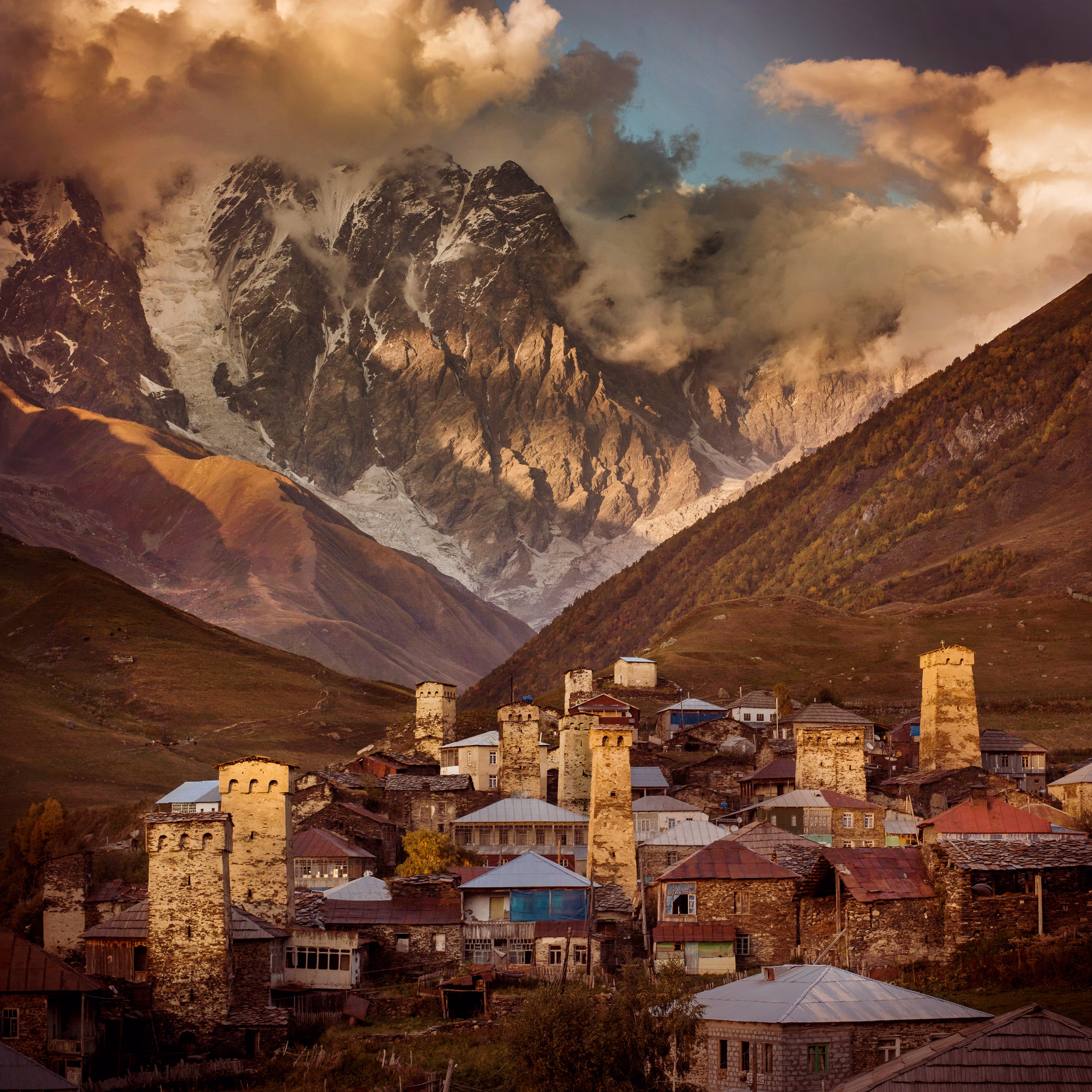 Ushguli Sunset