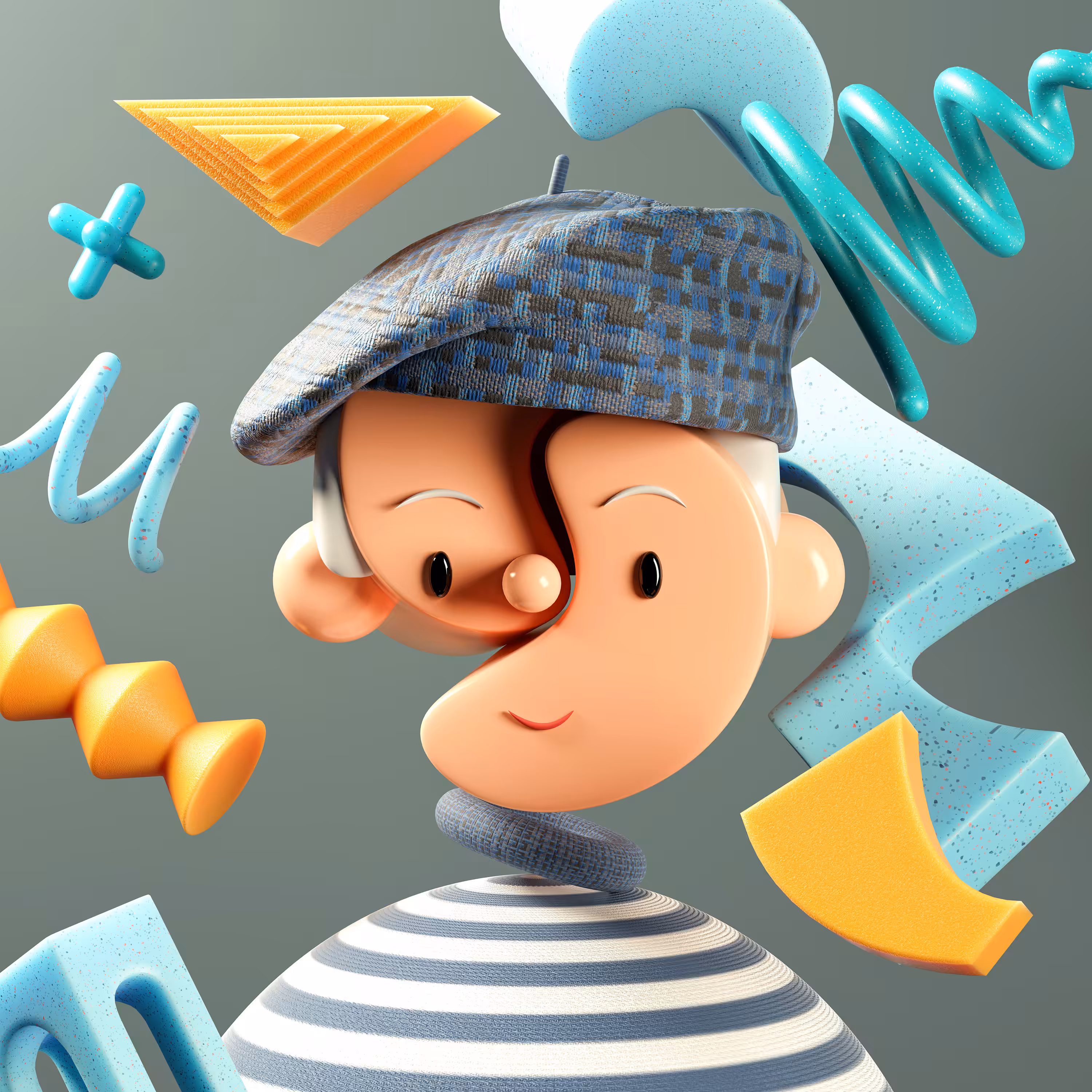 Picasso Toy Face