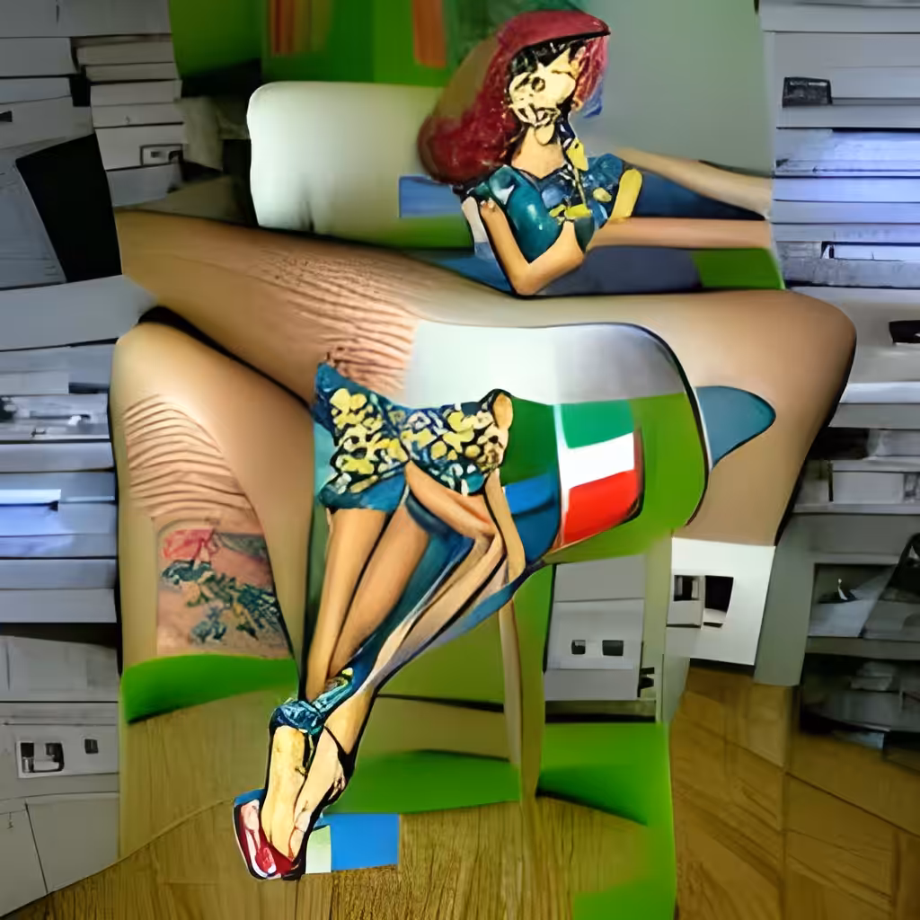 Italian Tezzy Pinup