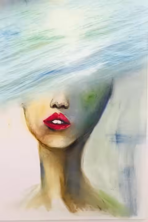women hidden eyes