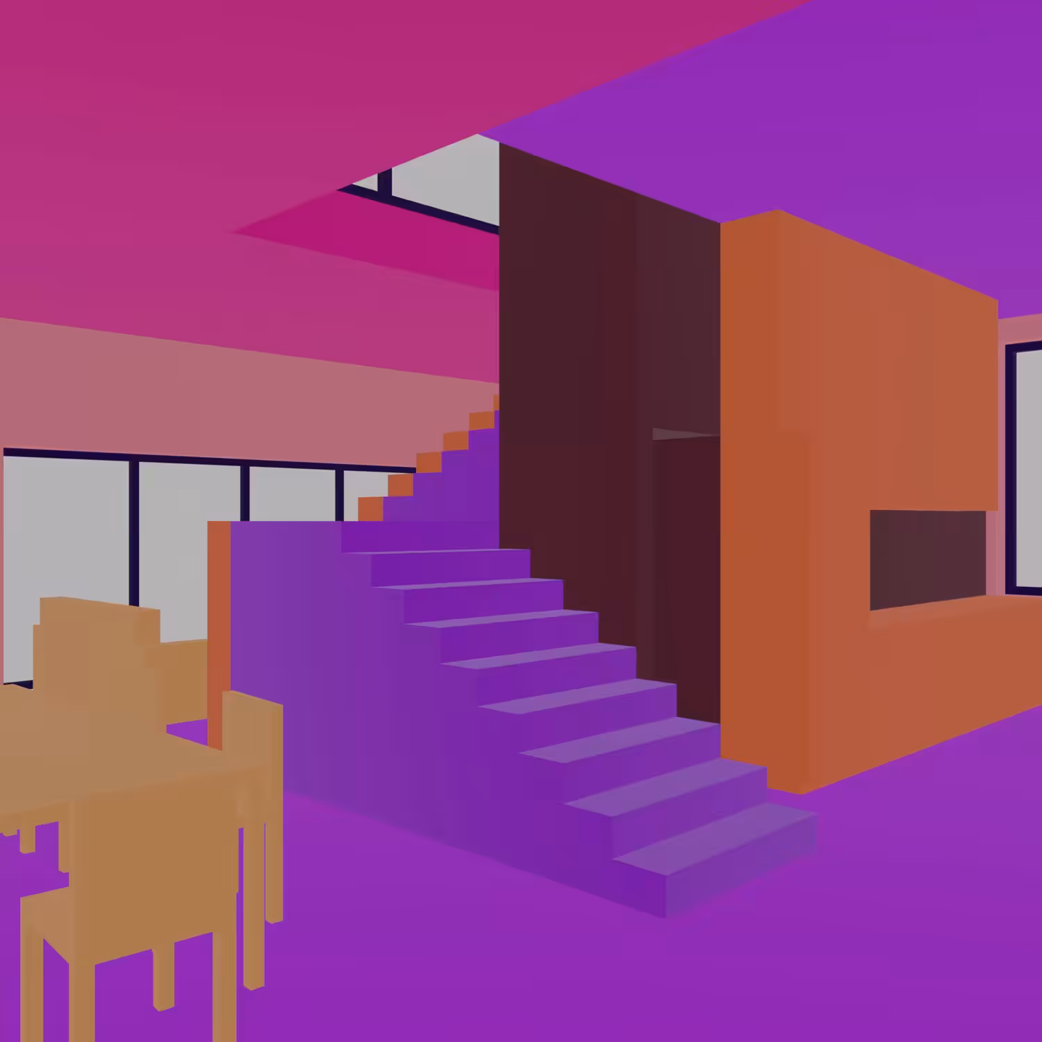 NFT House #1 - Perspective View 5