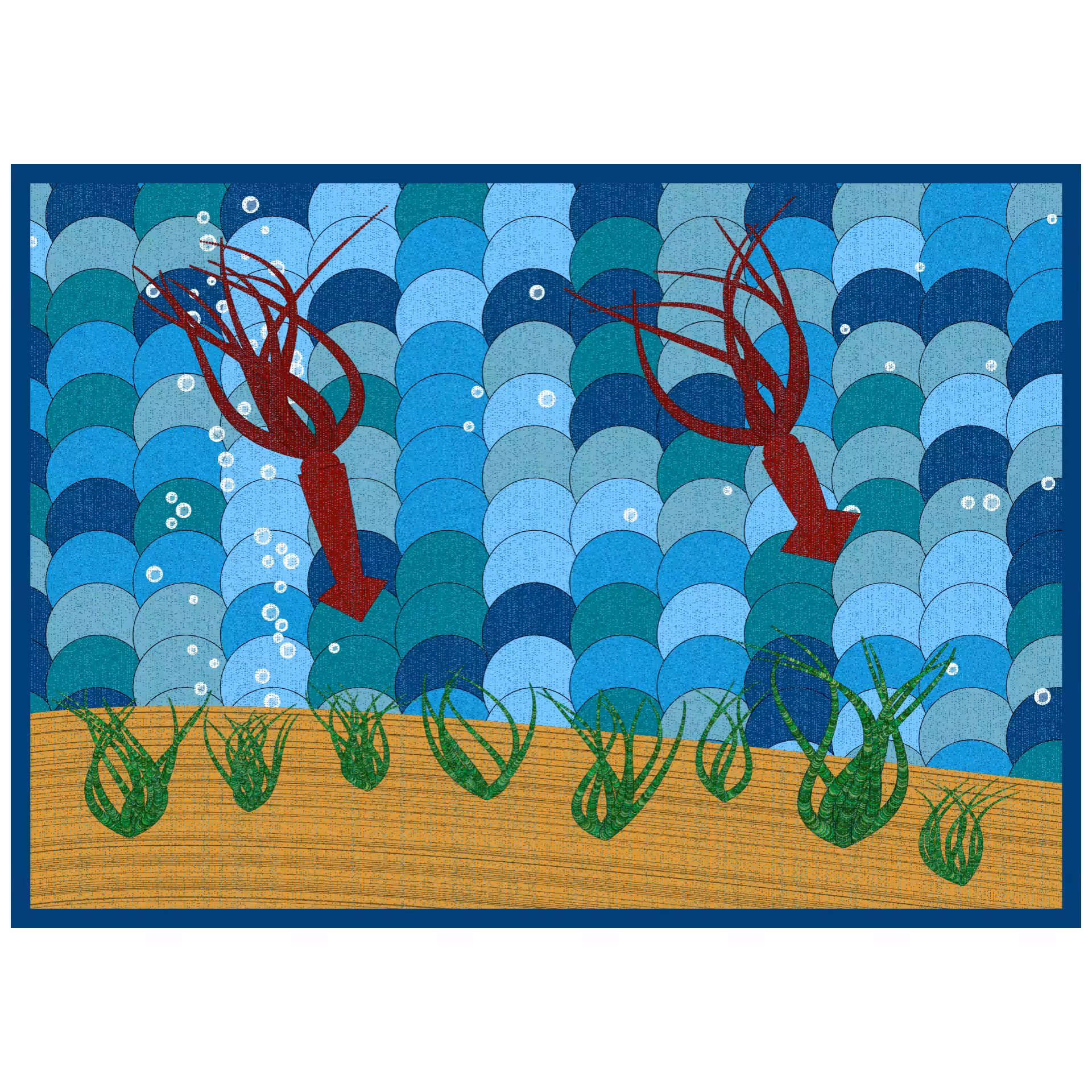Bézier Aquarium 🦑 #99