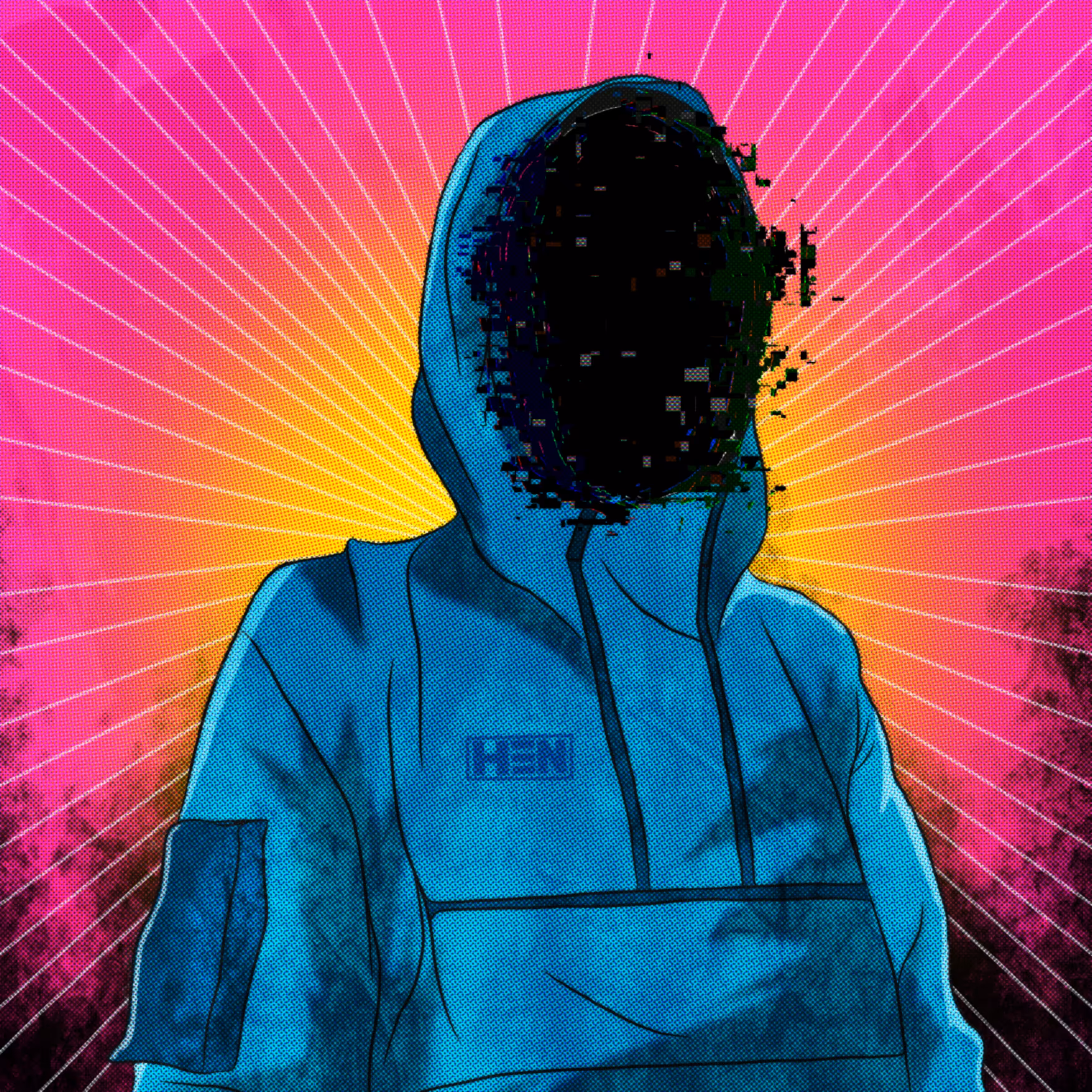 glitch face