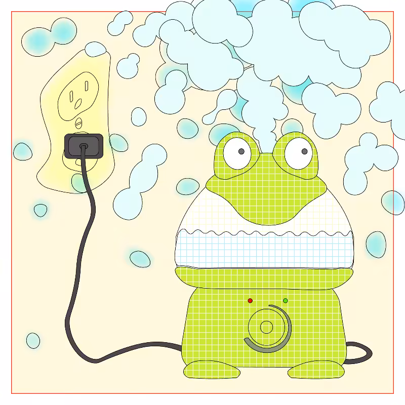 Frog Humidifier #43