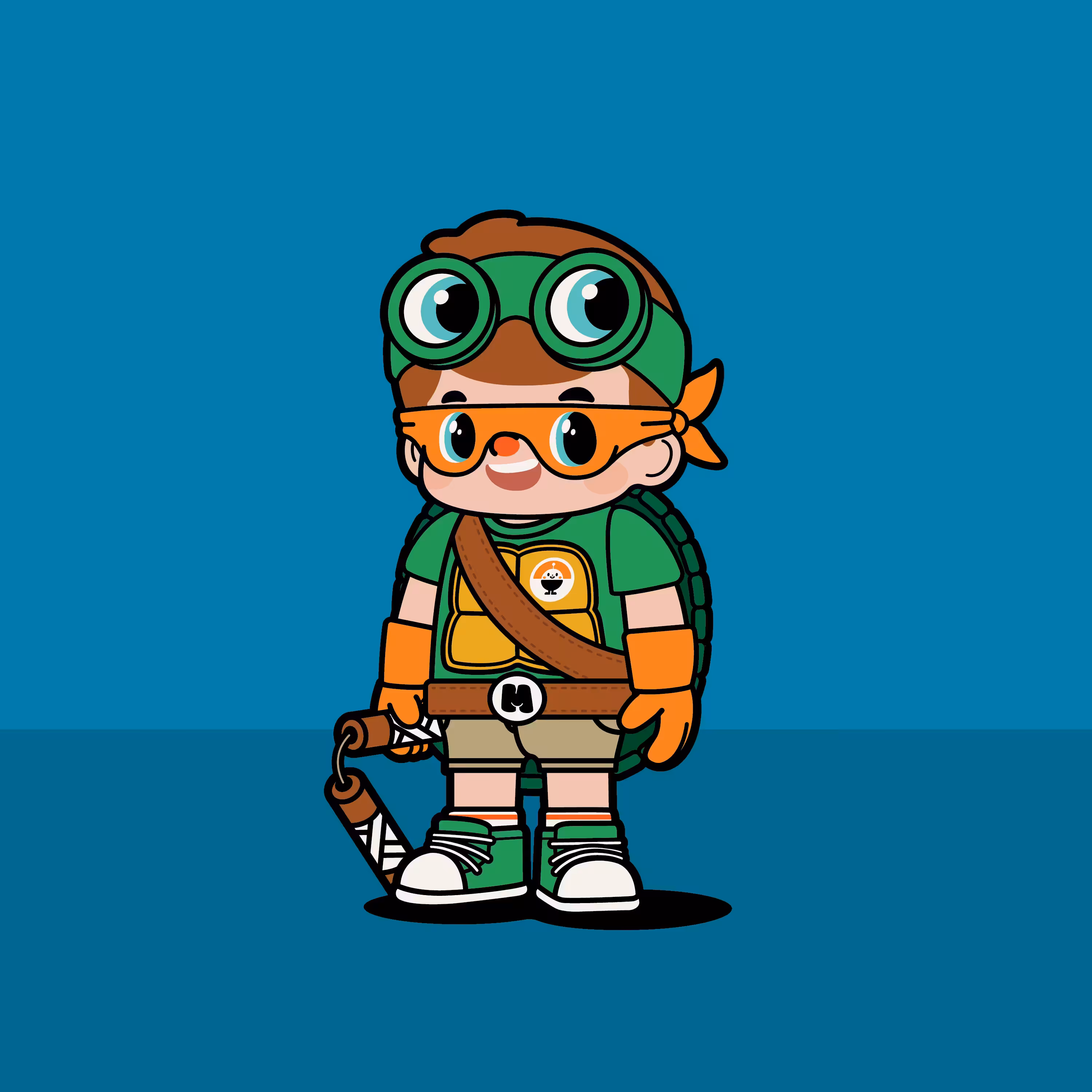 Turtle Boy M Figure