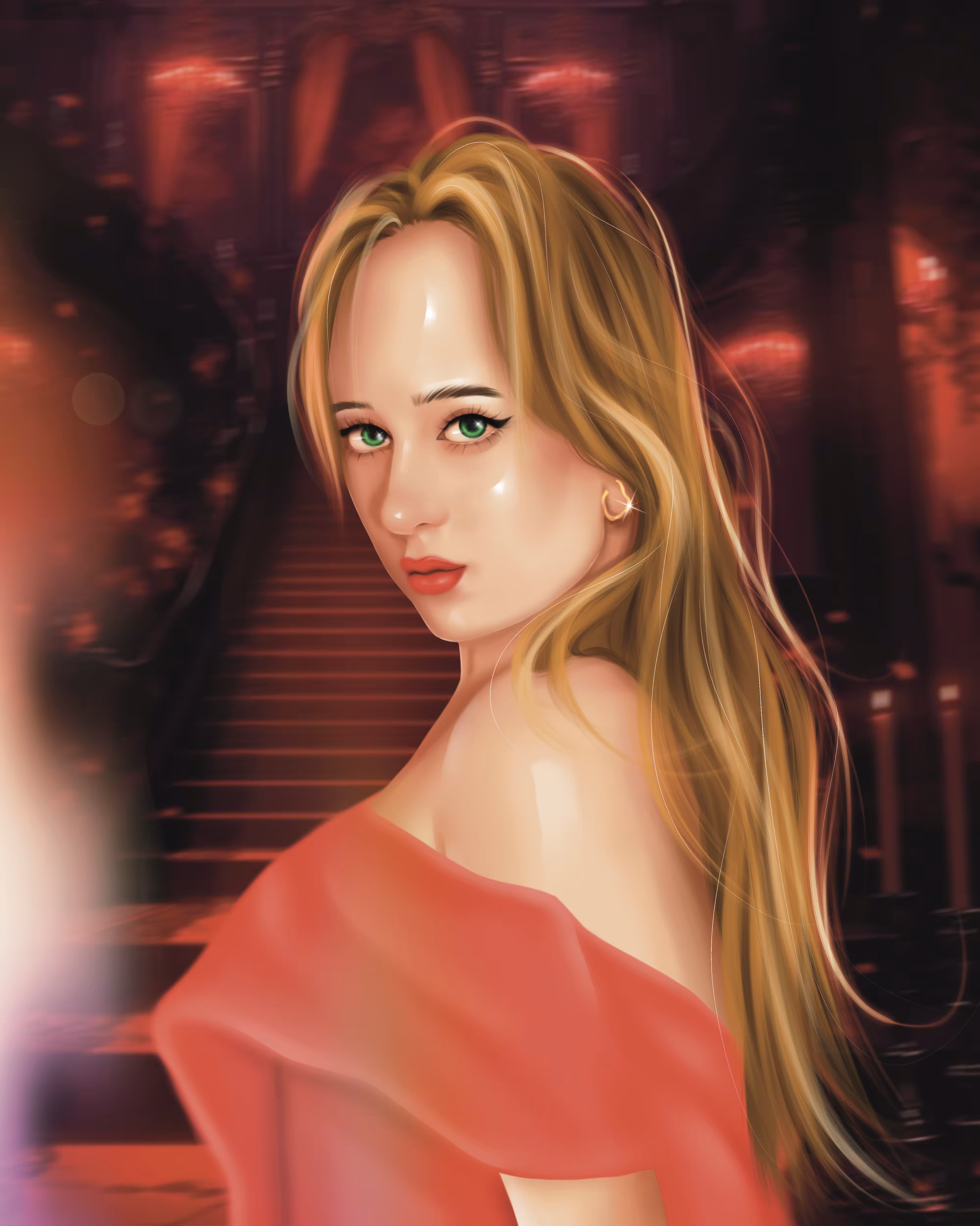 seredkina.art: Self-portrait