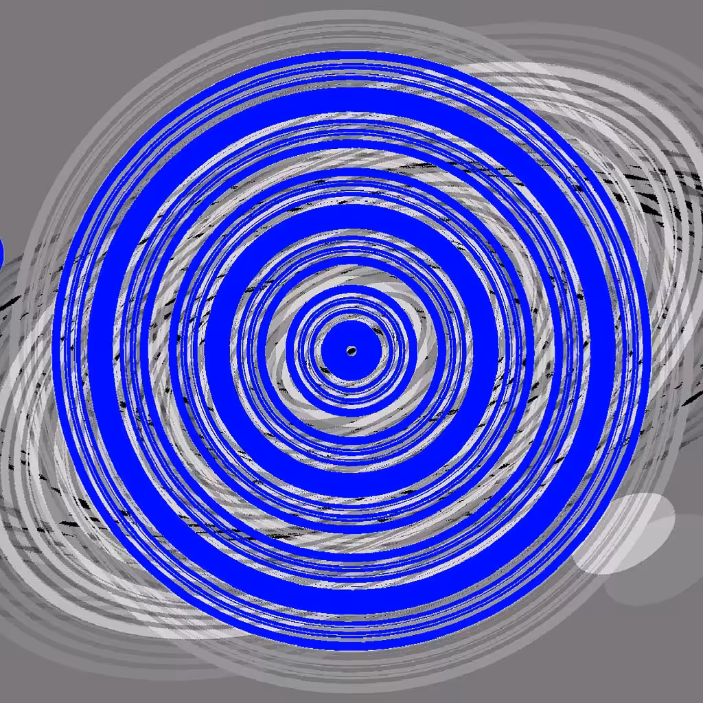 Glitches, Shapes and Colors: Circles and flashes