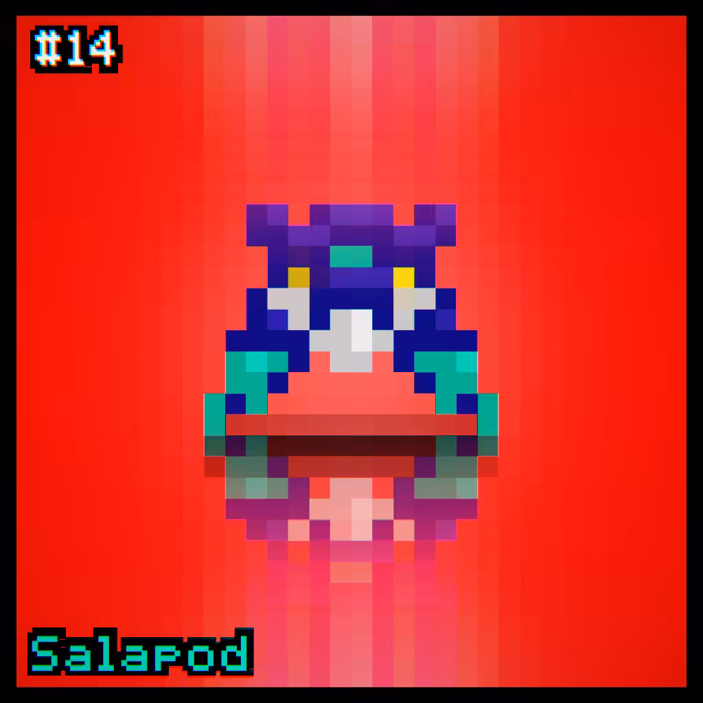 CryptoPixies #14 Salapod
