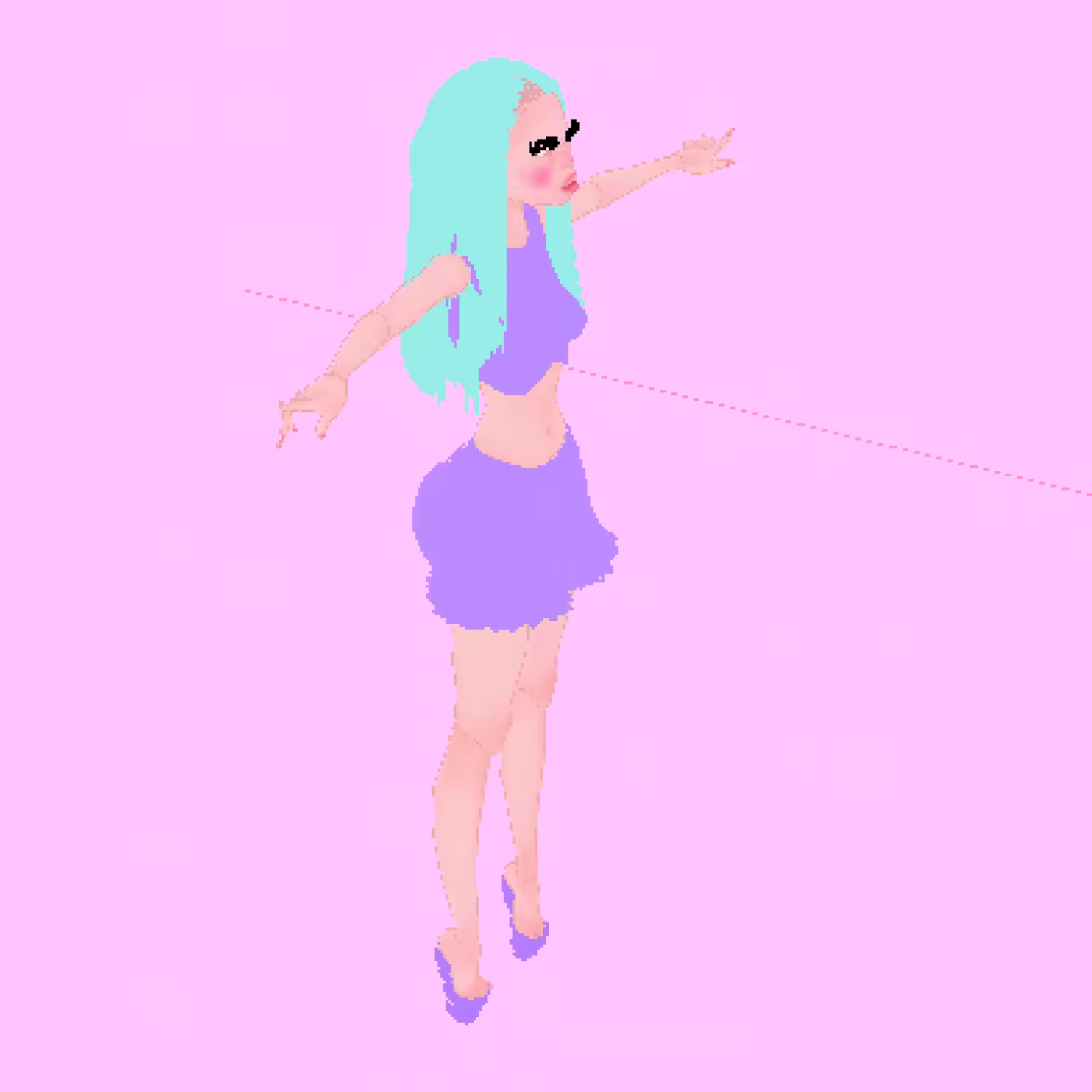 Mindy dancing 1