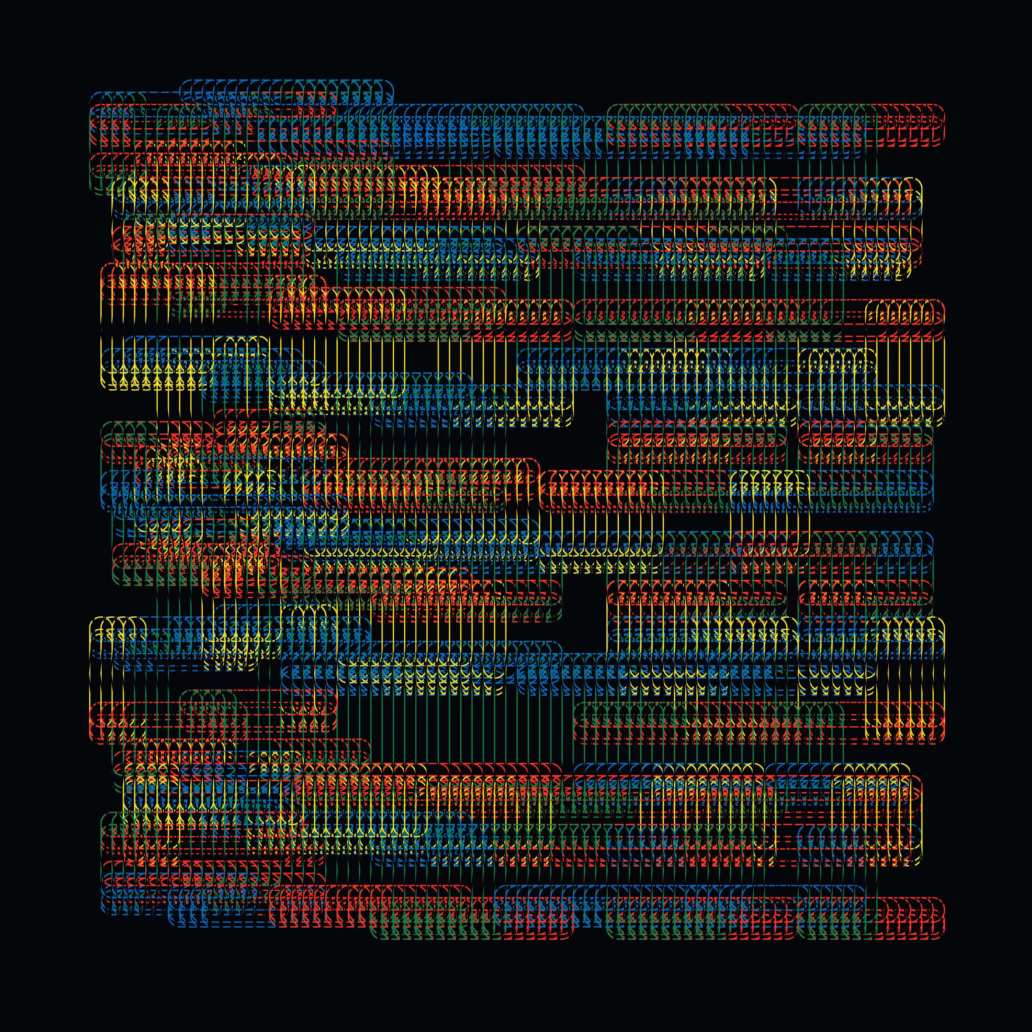 Density Stack Grid Improvisation #6