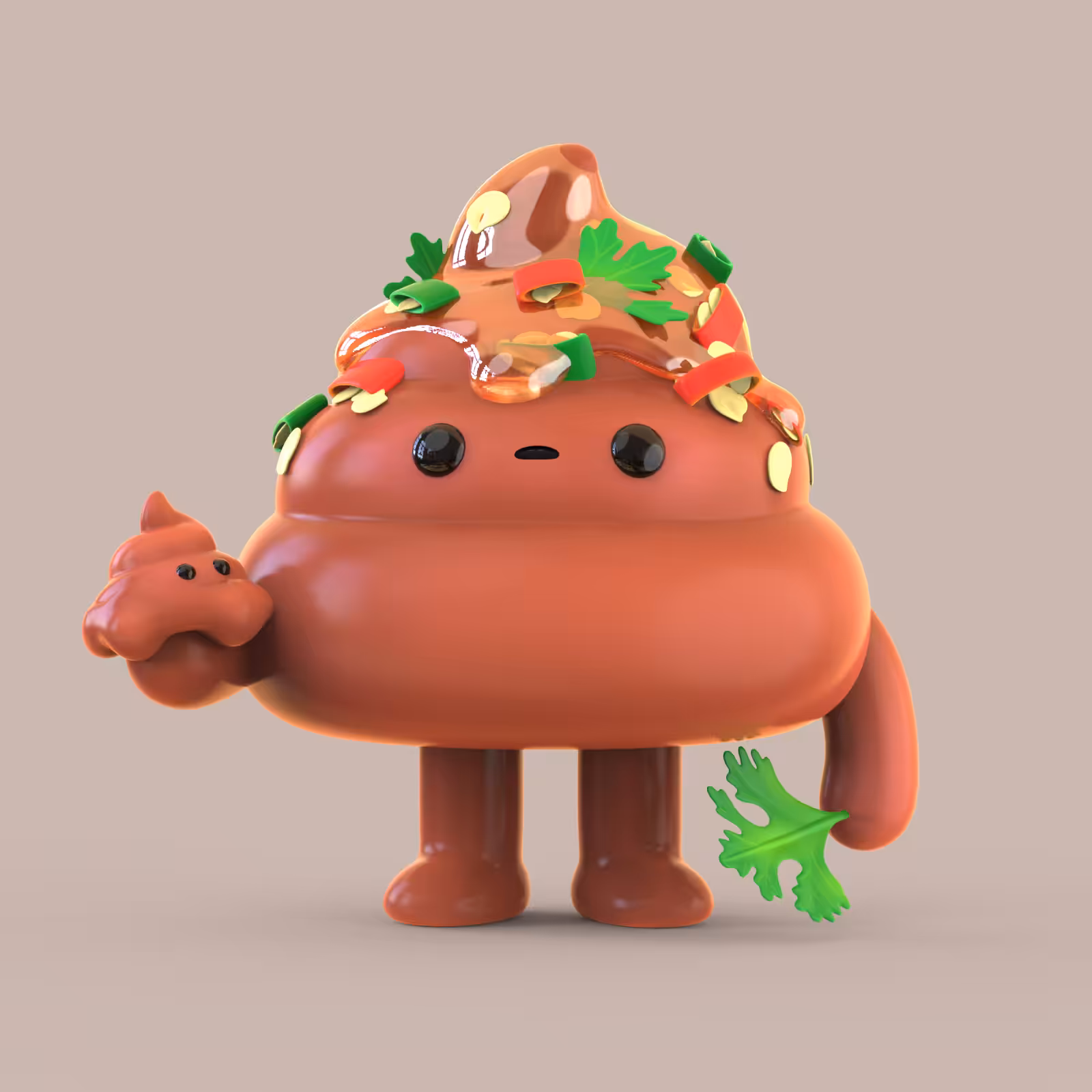 002 Poopie : Sauce fish & Chilli brown