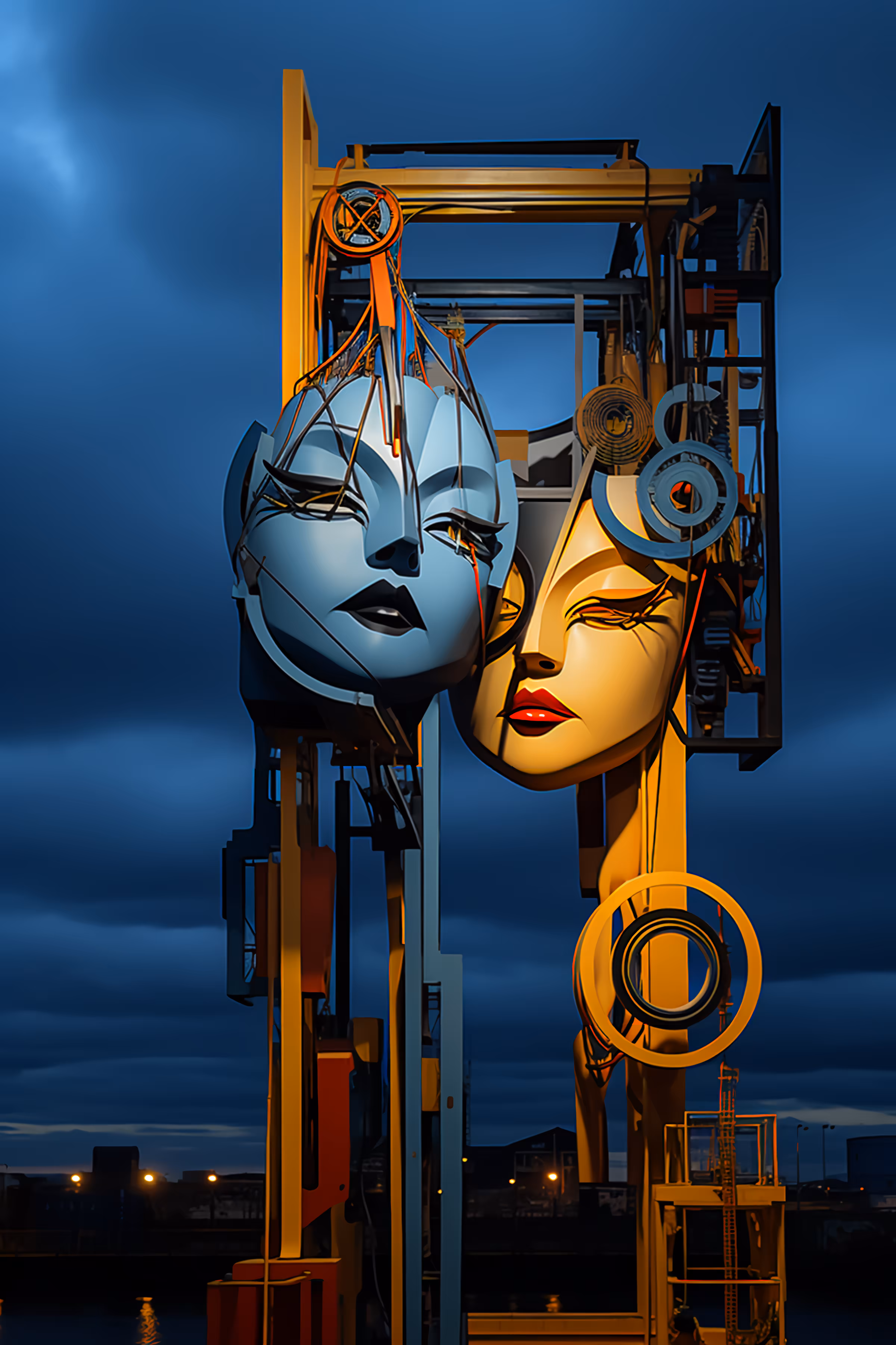 Lovers at the Pier