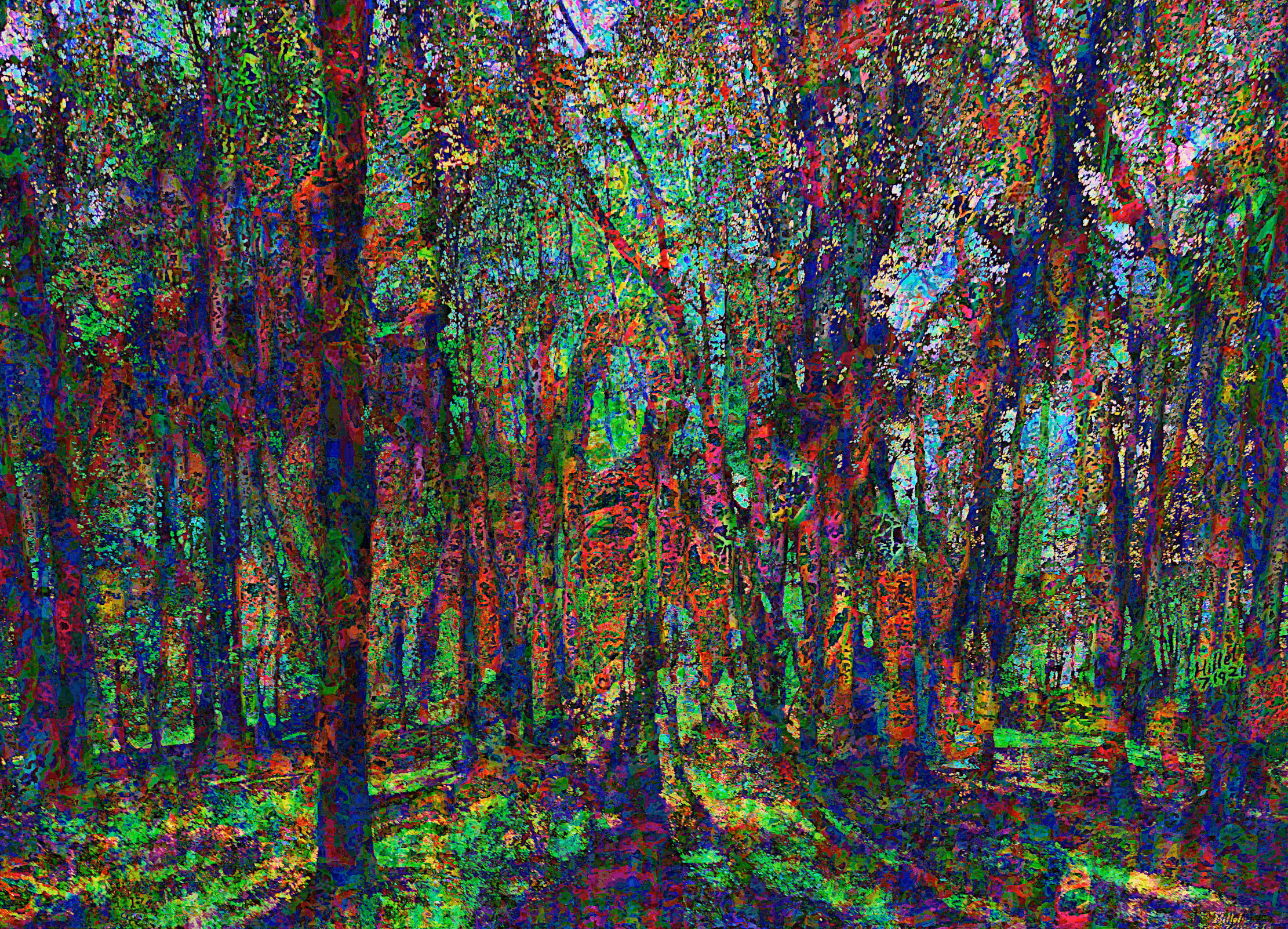 9: Coat of many colors.