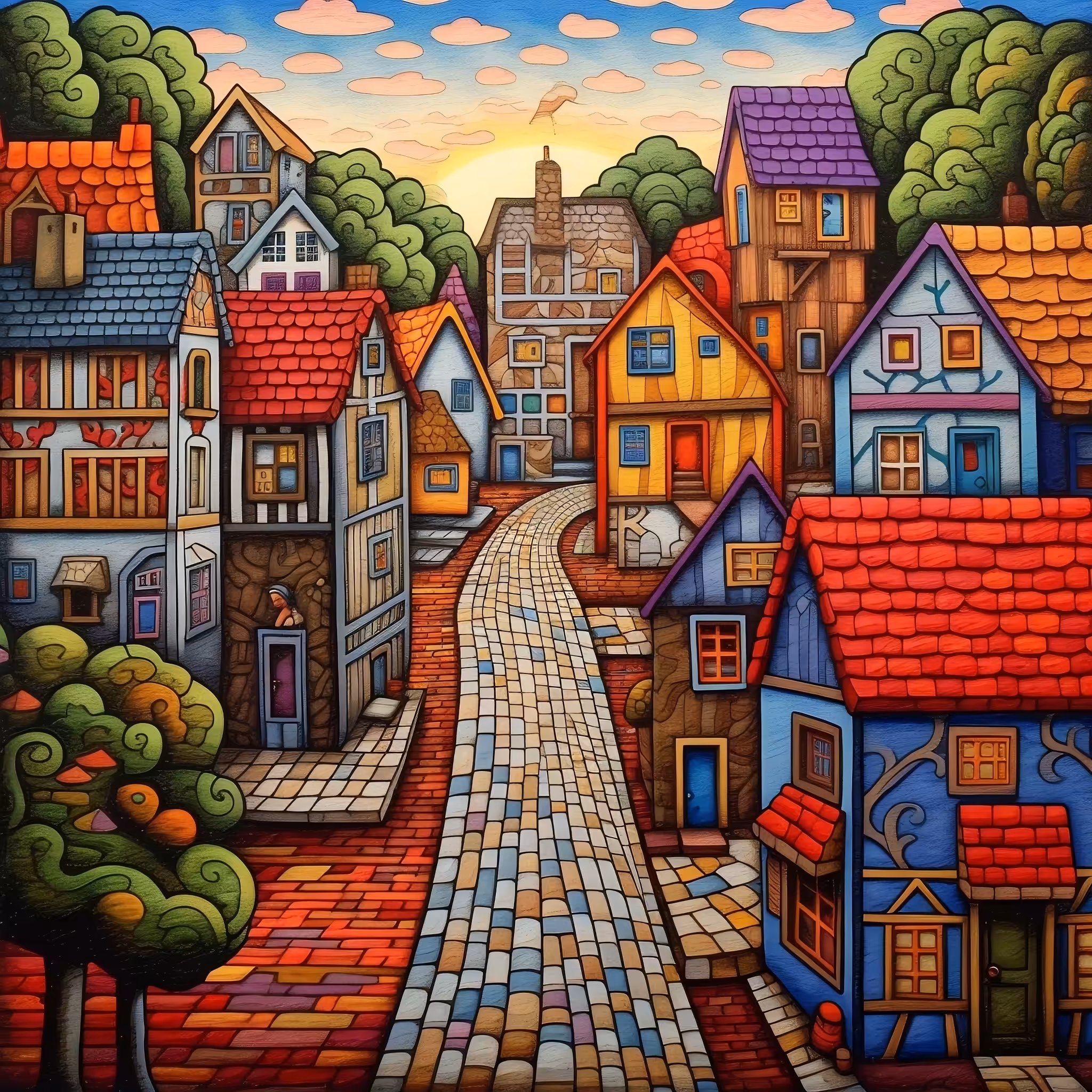 Colorful Square