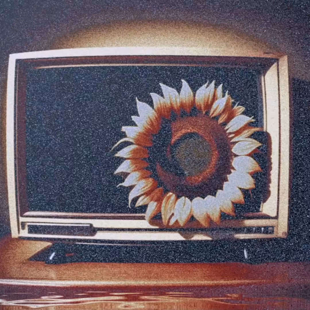 Digital Sunflower #2