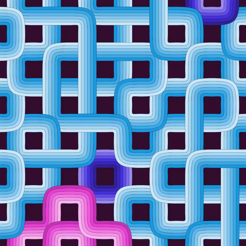 Bézier Truchet #105