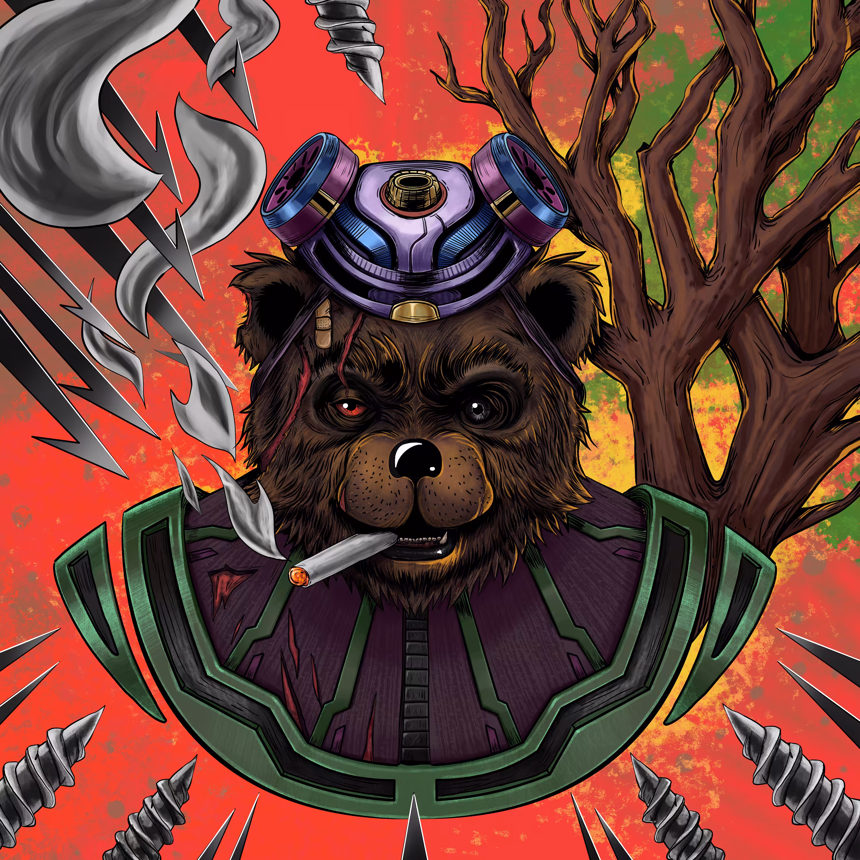 The Bear Protector of The Forest