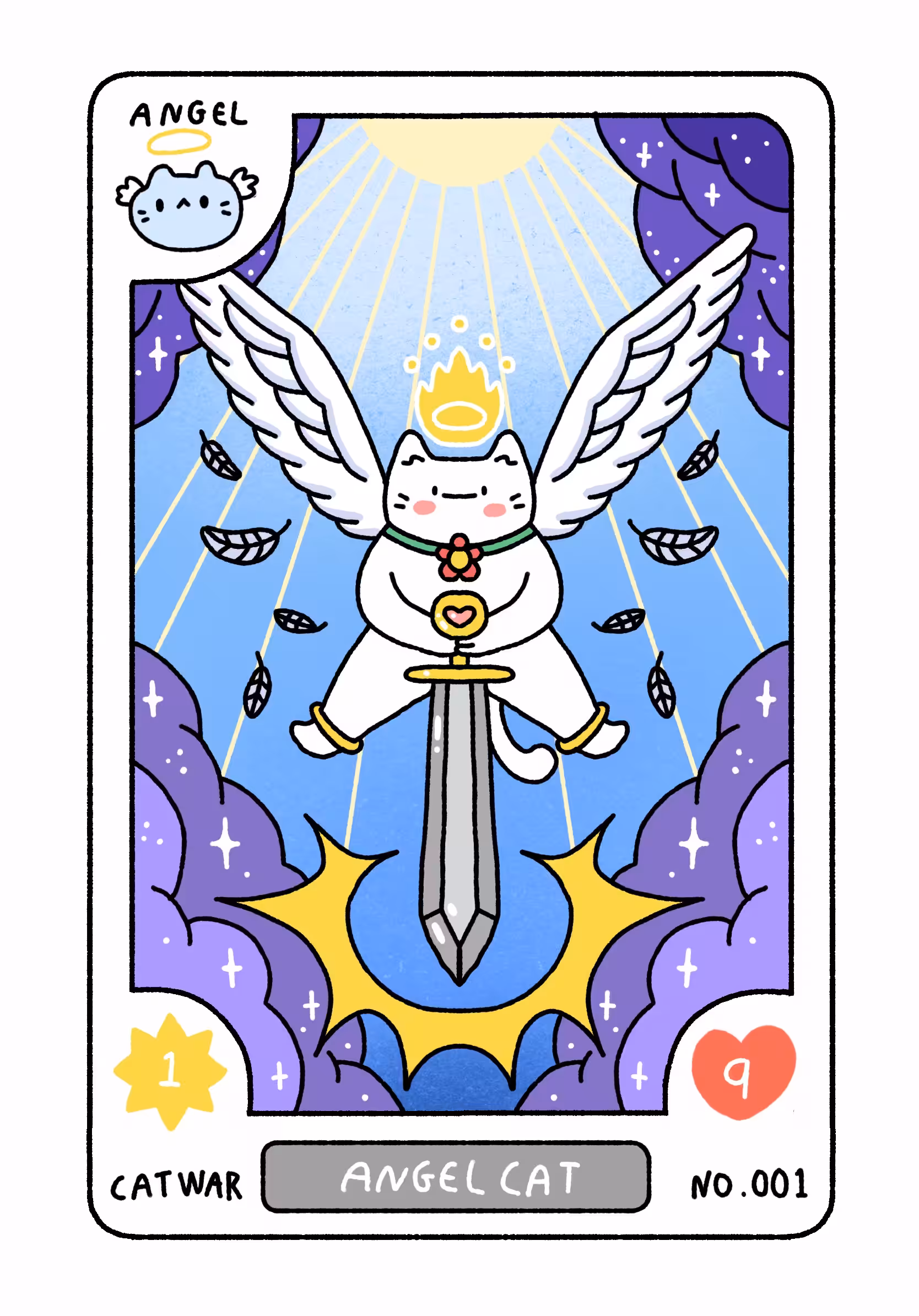 Cats War Card Pack 1 #7