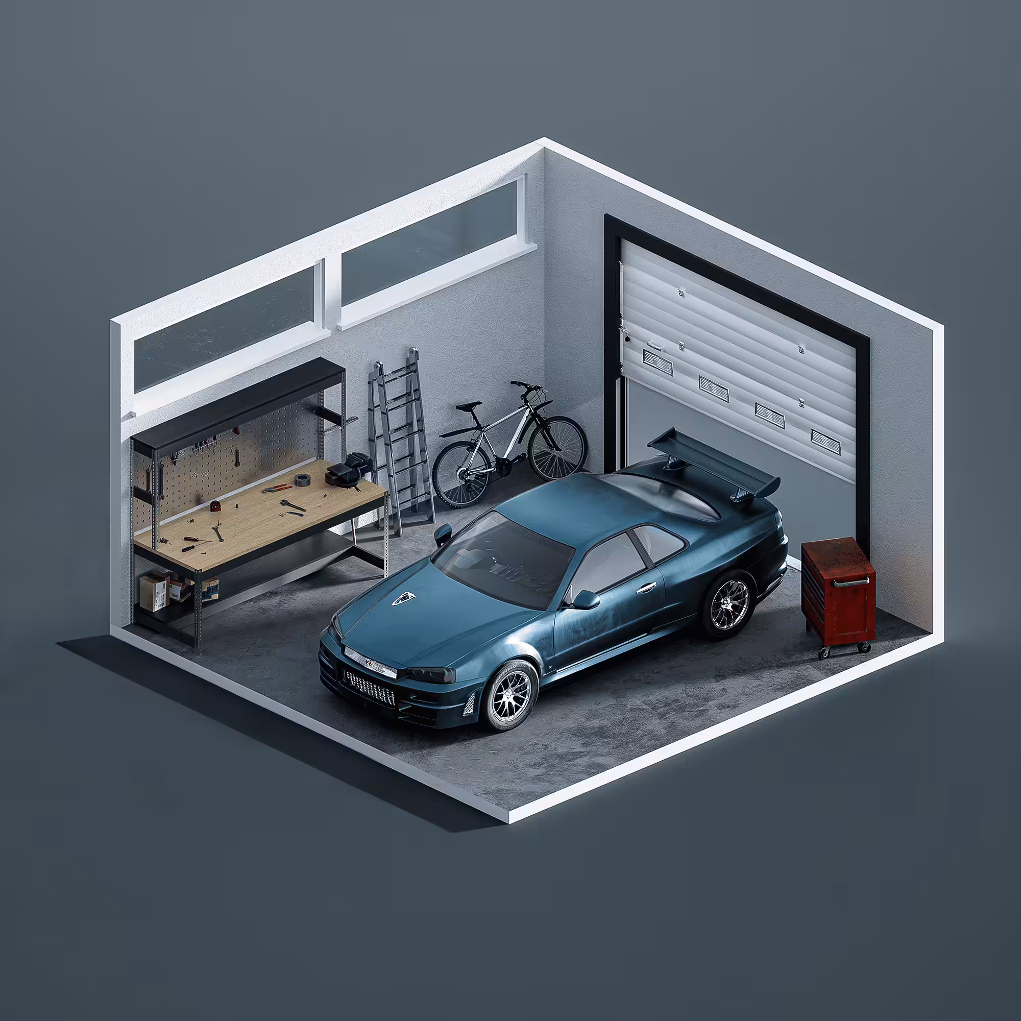 Voxel Room #25