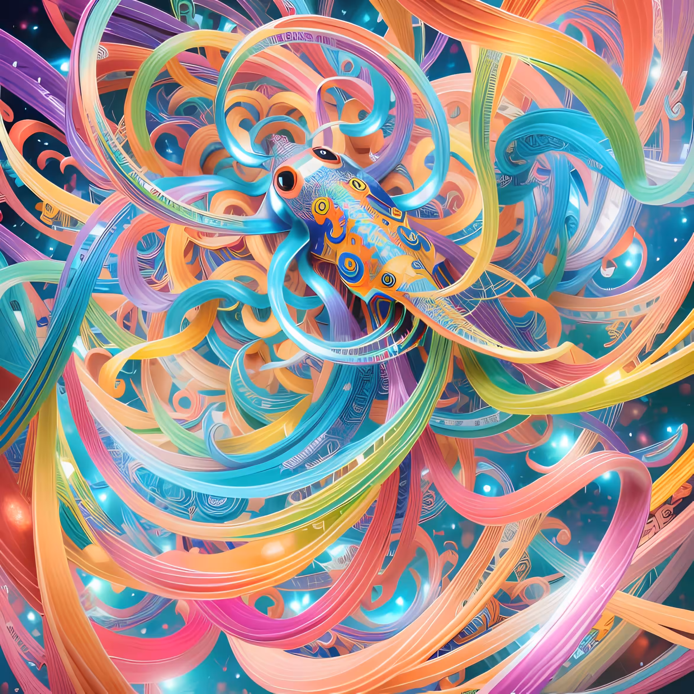 Lost in the Rainbow Sea 