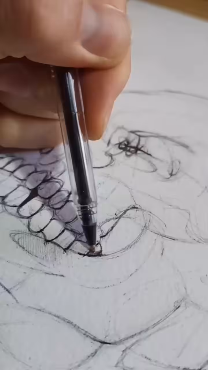 The Making of "Faces #1"