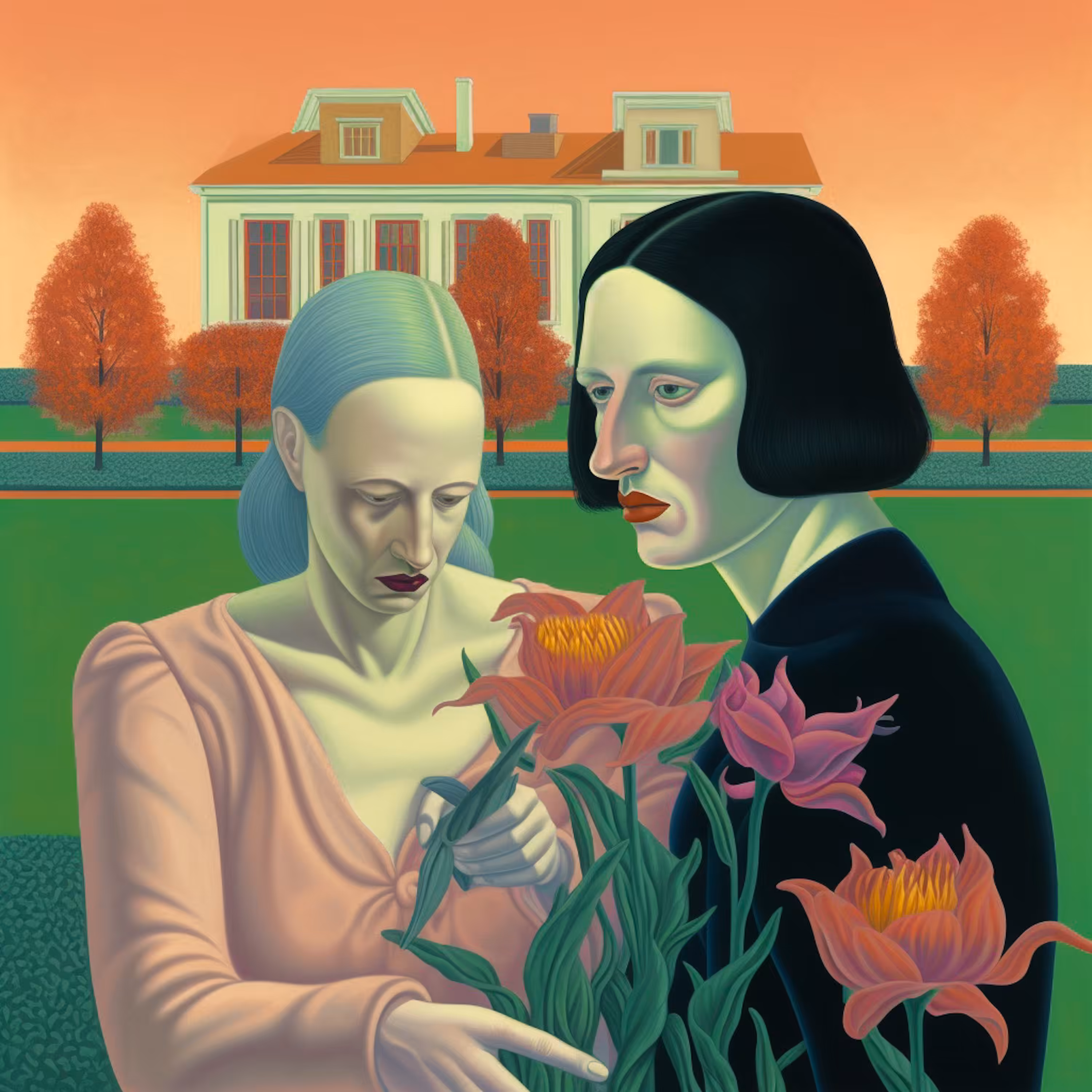 Flowers and Mourning