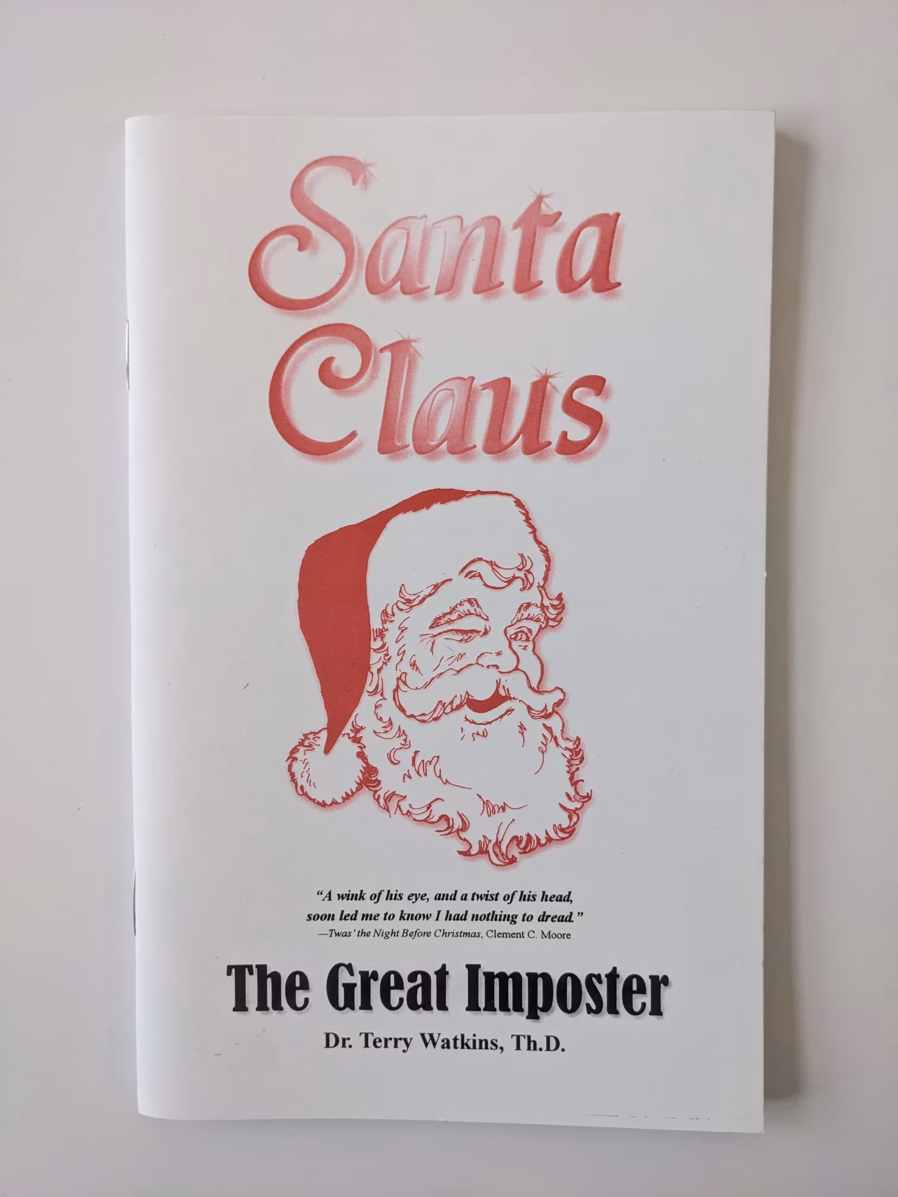 Subway Jesus Pamphlets: Sanat Claus - The Greay Imposter