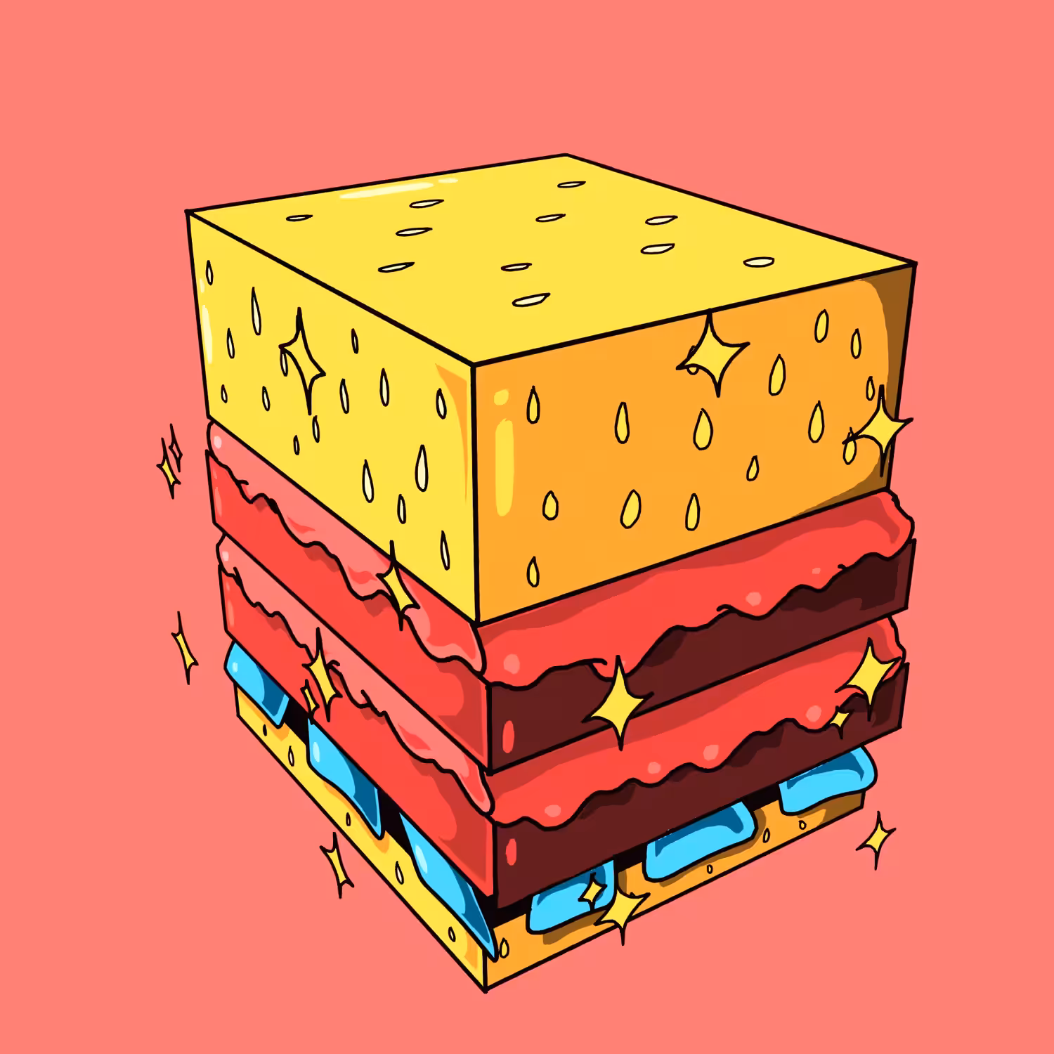 SQUARECHAINER 10