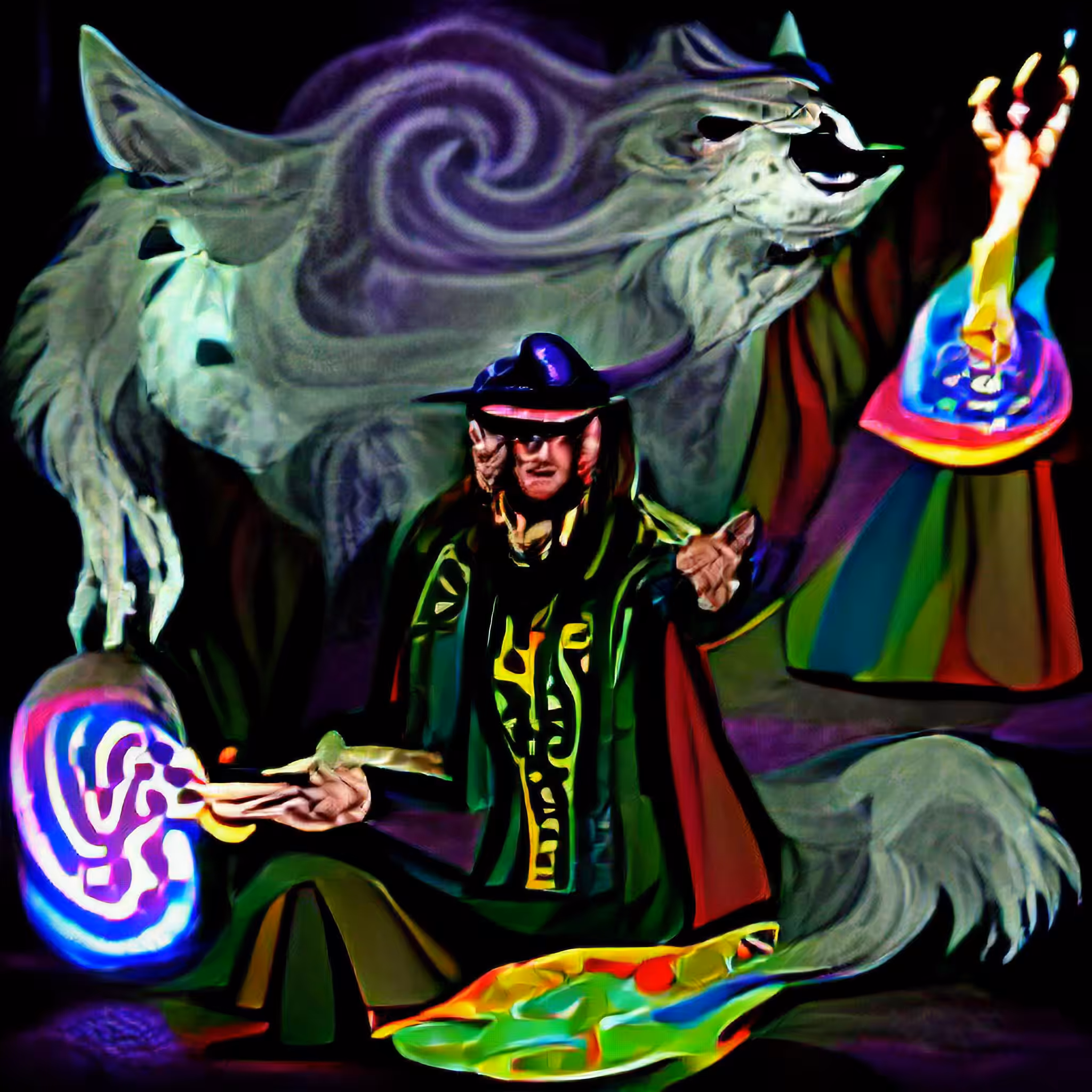 Psychedelic Wizard 011