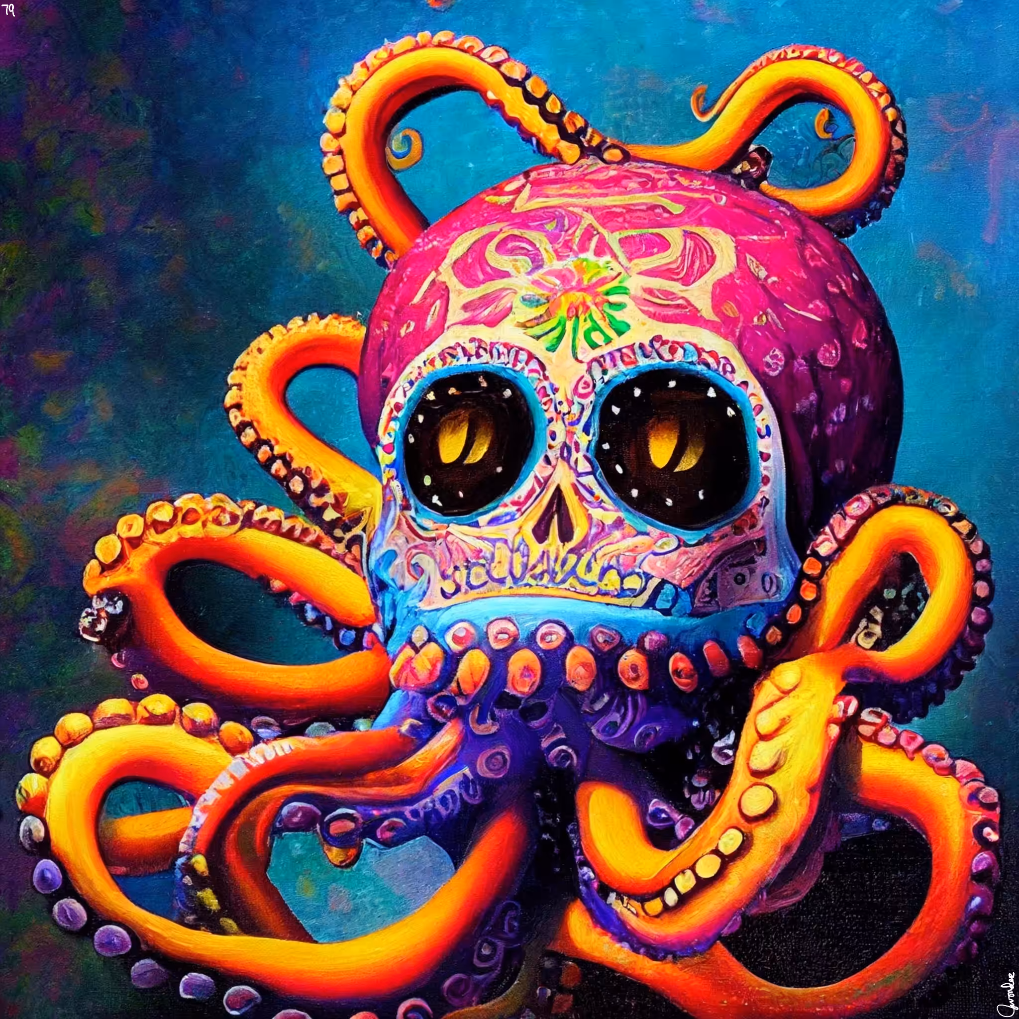 sugar skull #79