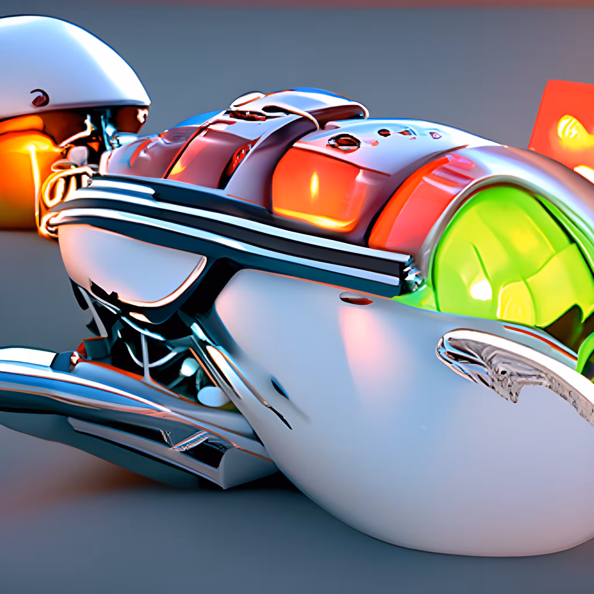 Cyber Cafe Racer #6