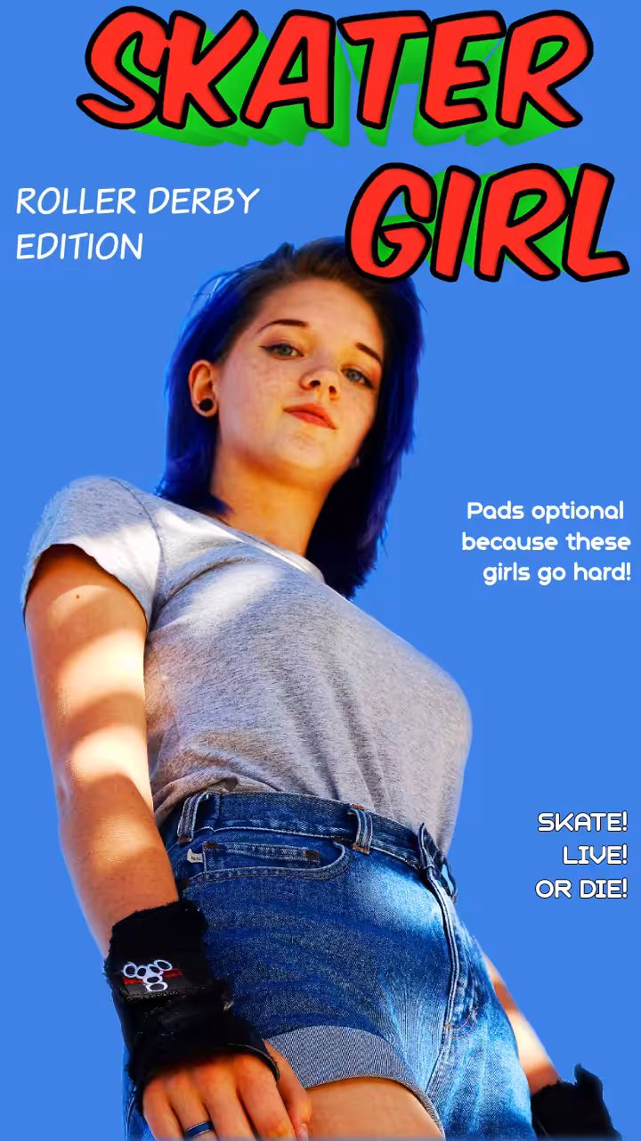 GENESIS: (GENESIS) Skater Girl - Mona Lisa