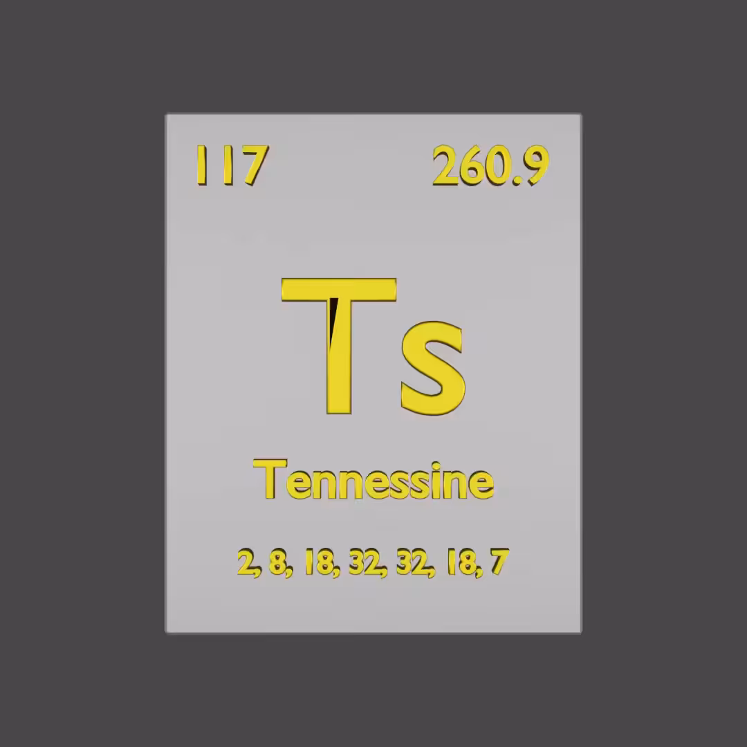 ElementCard #117 - Tennessine