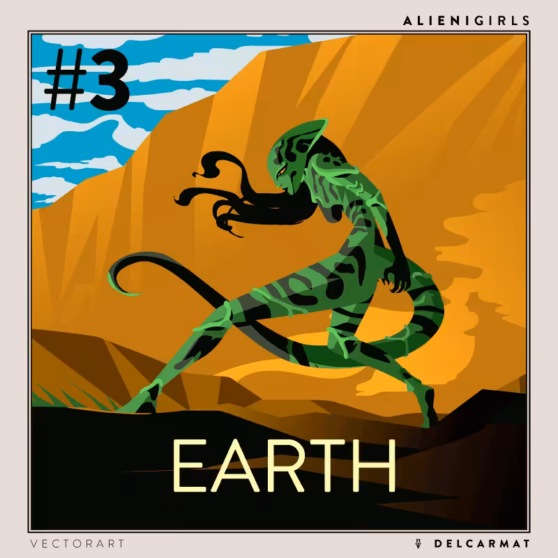 Alienigirls. #3: EARTH