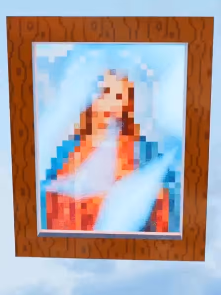 quadro sagrado coração de Jesus