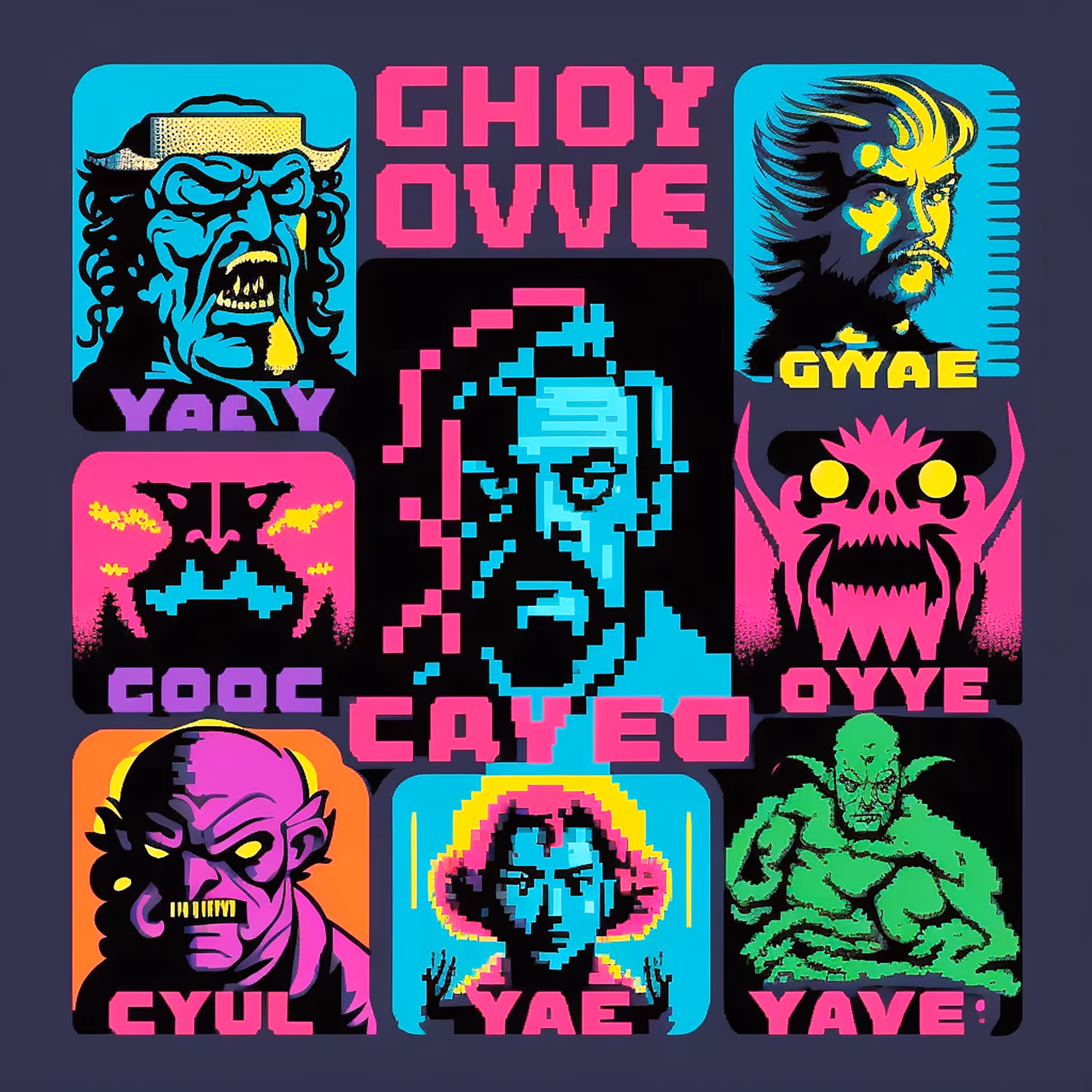 Pixel Game Posters #42