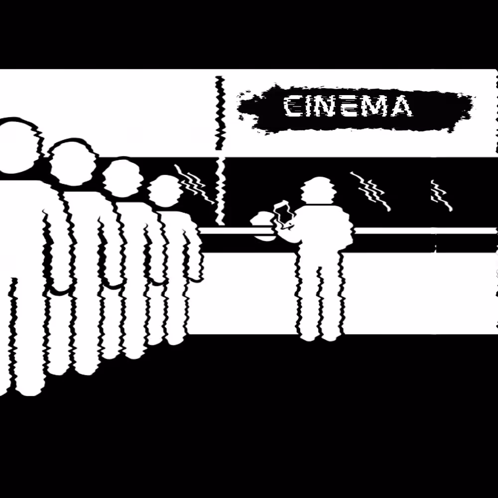#9 Cinema Queue Glitched World