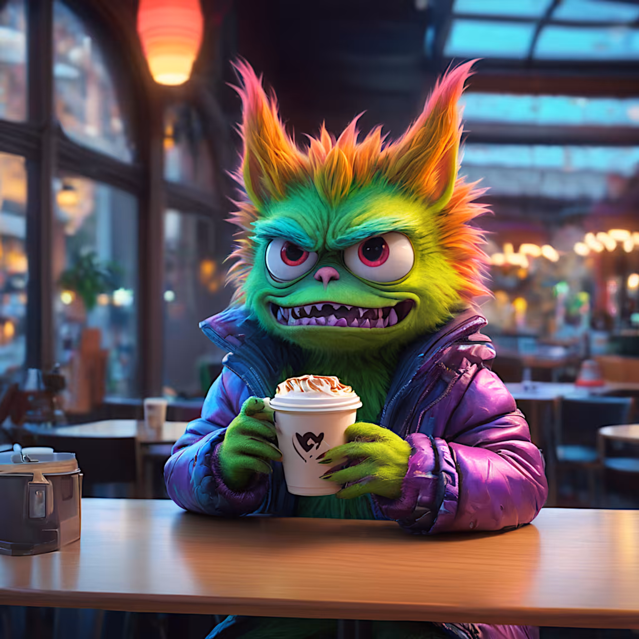 "Coffee Monster #25"
