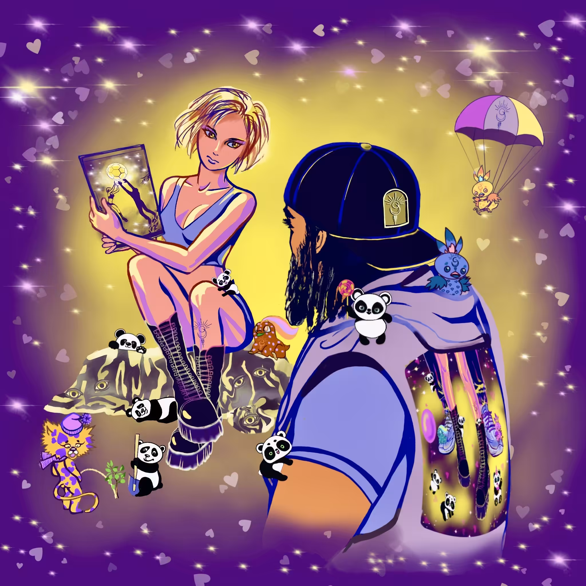 Panda and Susha Moon on the Other Side of the Moon 2. Plans.