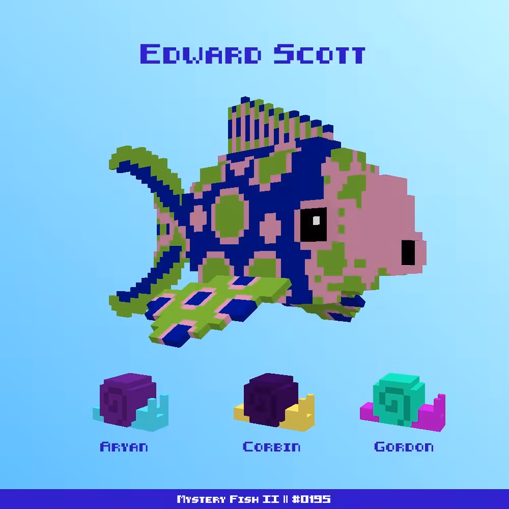 Edward Scott :: Mystery Fish 0195/1000