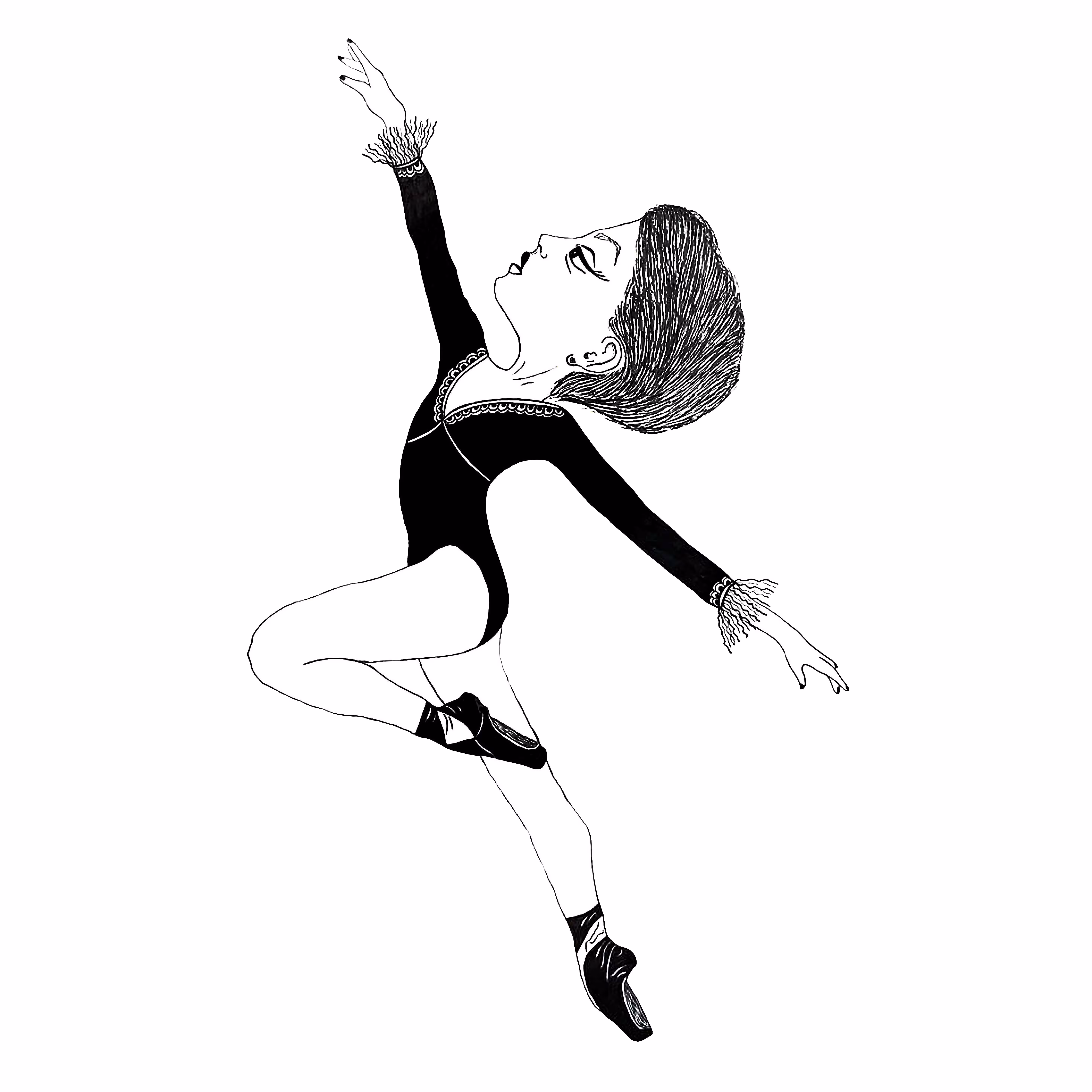 Ballerina woman