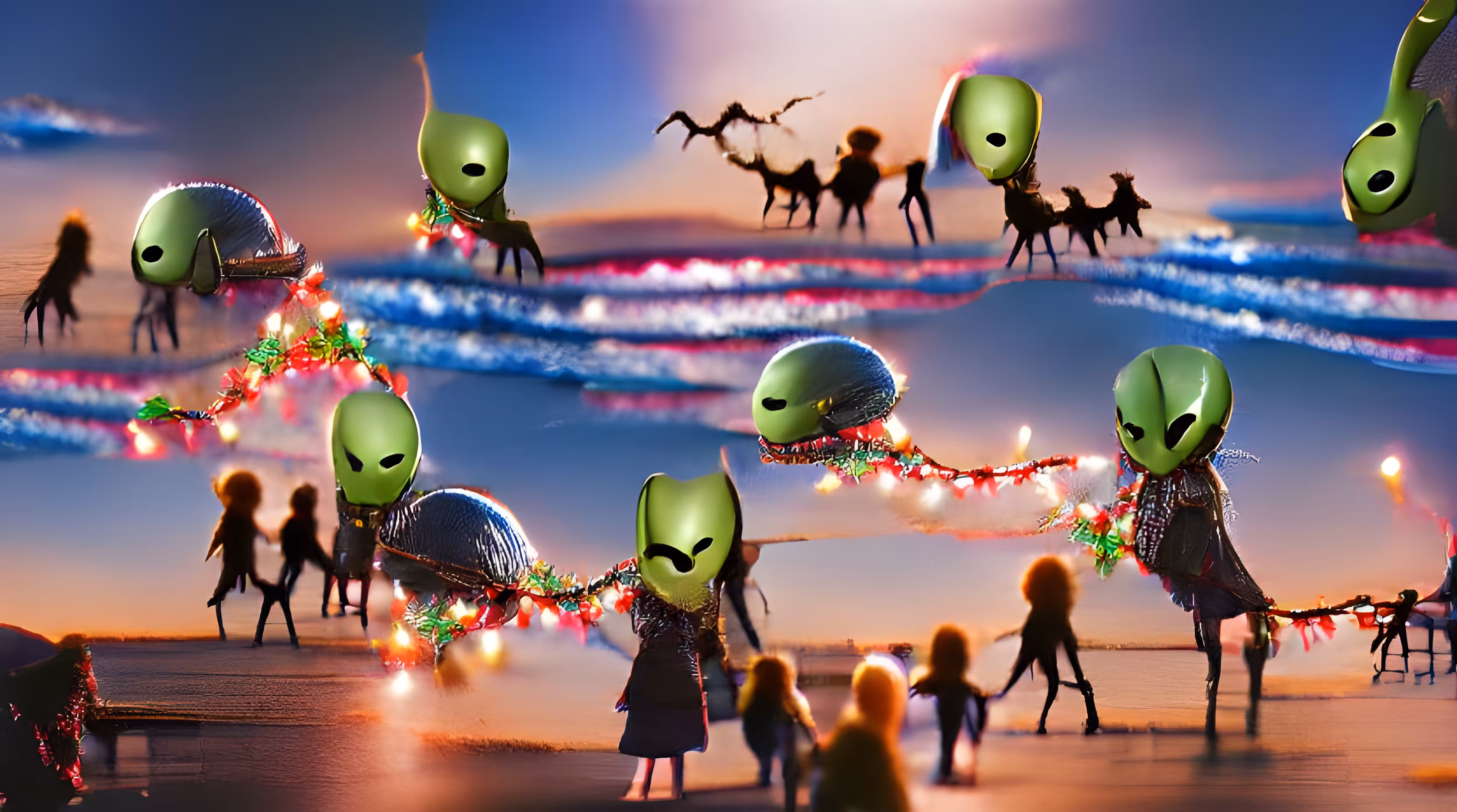 Holiday time for Aliens