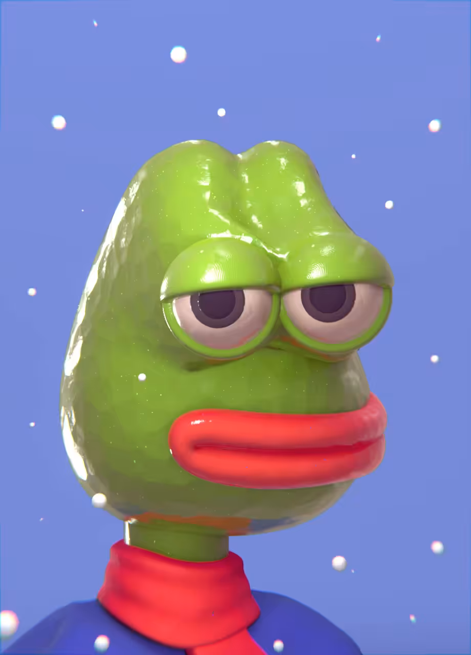 Crypto dude #013 - Pepe