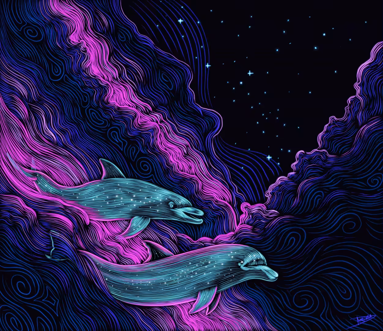 Galaxy of Dolphins