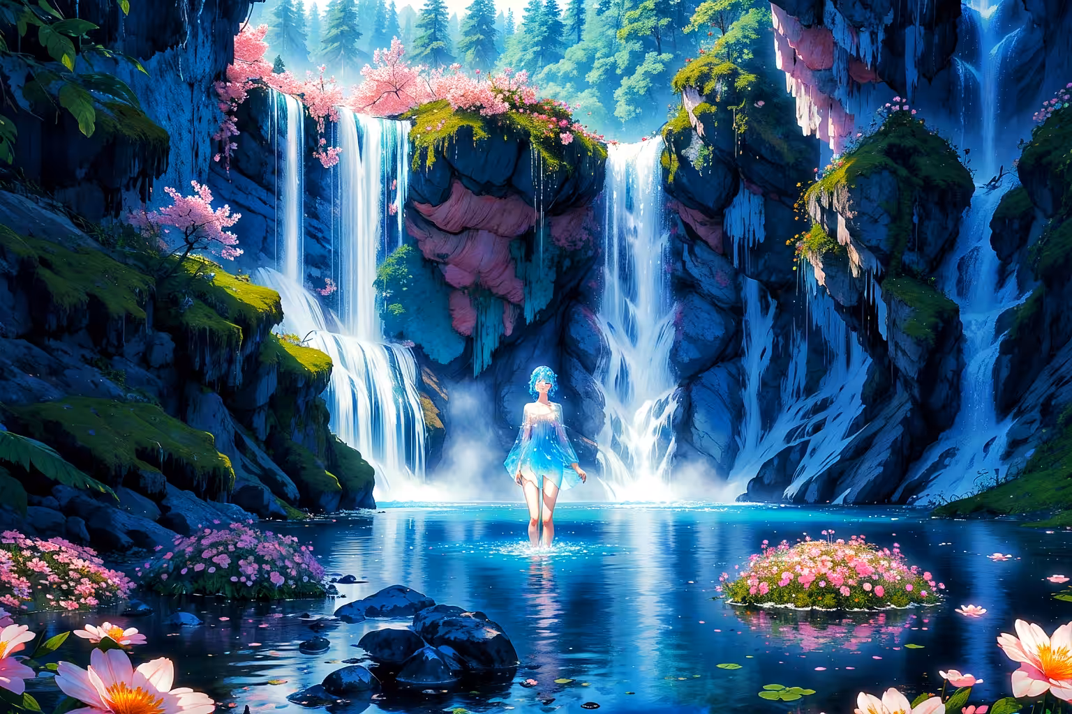 Fantasy illusion : The Sacred Lake