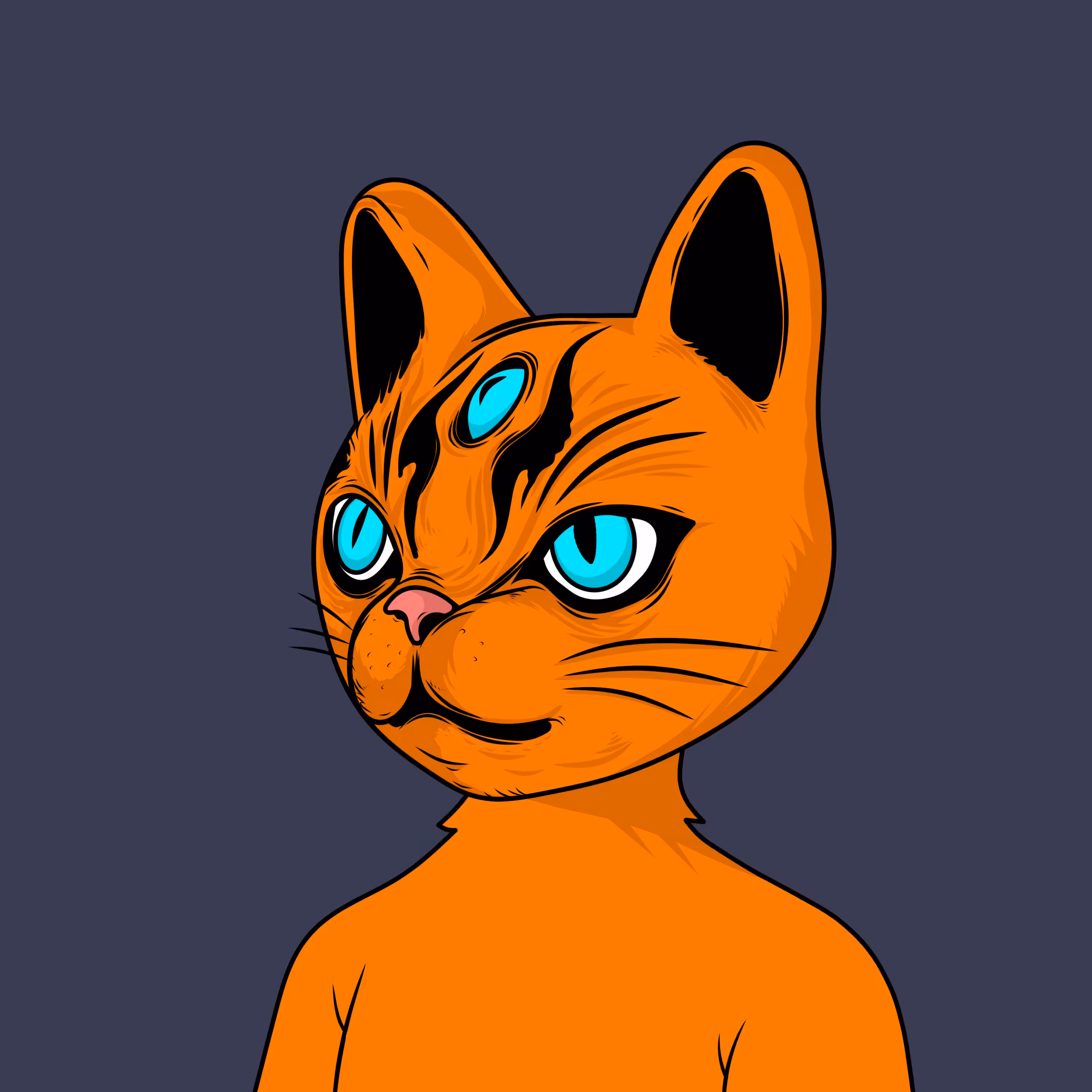Sangan Neko Orange