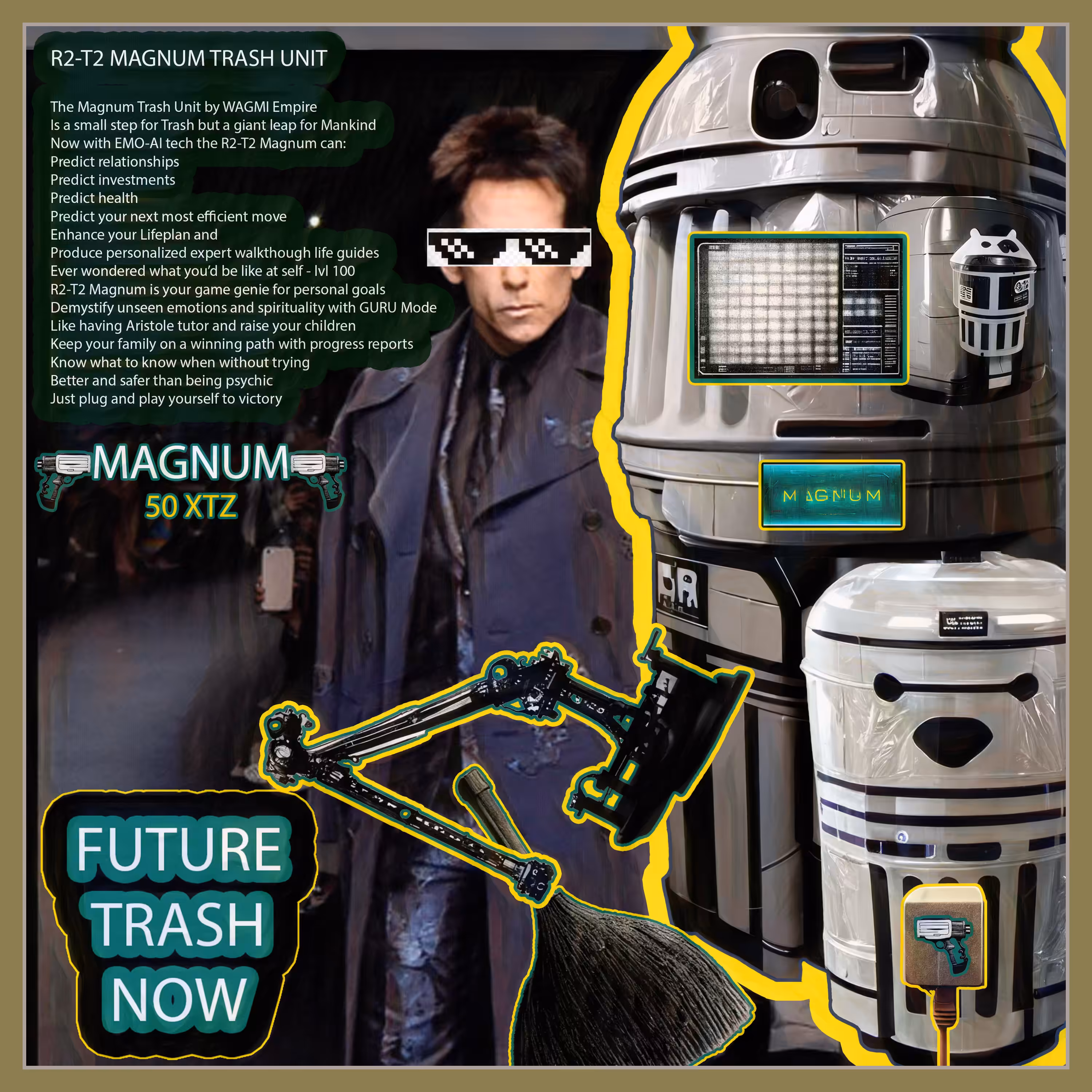 VLDZ ∞ Vampy: R2-T2 MAGNUM Trash Unit (Special Edition)