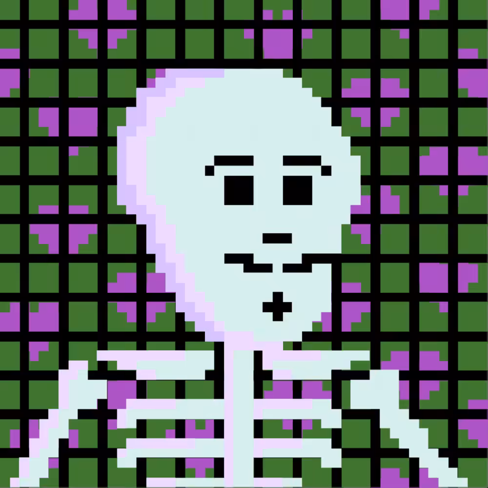 PIXEL SKULLETTI 1 #173